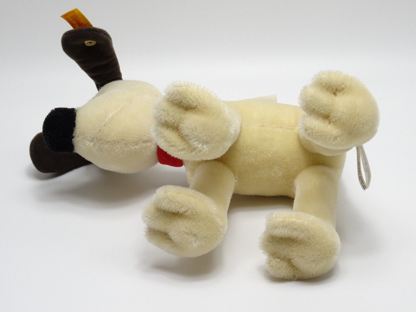 STEIFF GROMIT 23CM 663789 WHITE MOHAIR WITH TAG