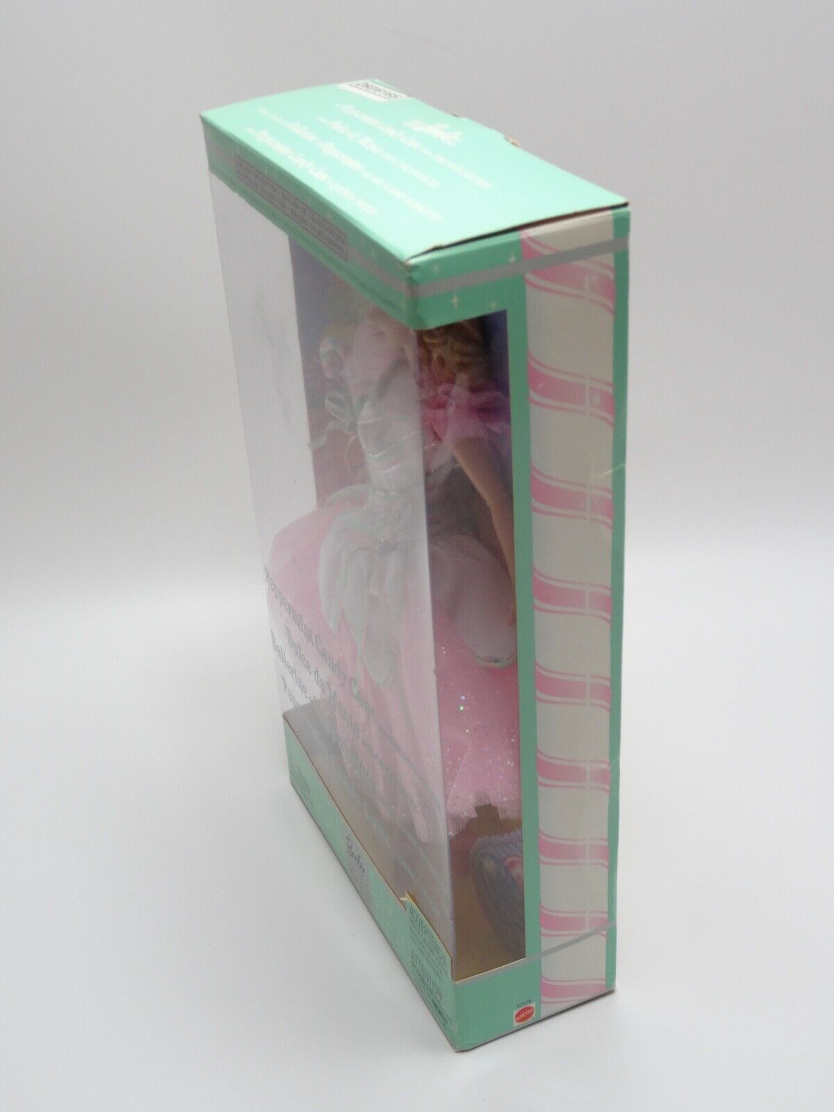 MATTEL BARBIE PEPPERMINT CANDY CANE (57578) IN MINT CONDITION IN GOOD/EXC BOX