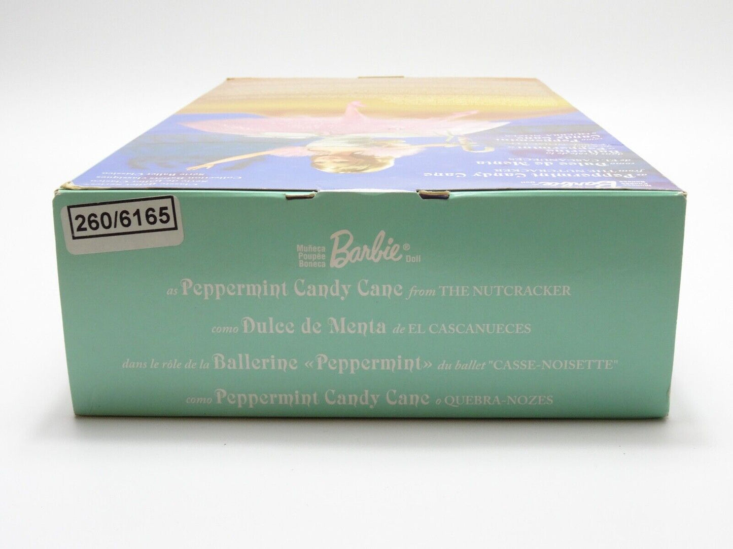 MATTEL BARBIE PEPPERMINT CANDY CANE (57578) IN MINT CONDITION IN GOOD/EXC BOX