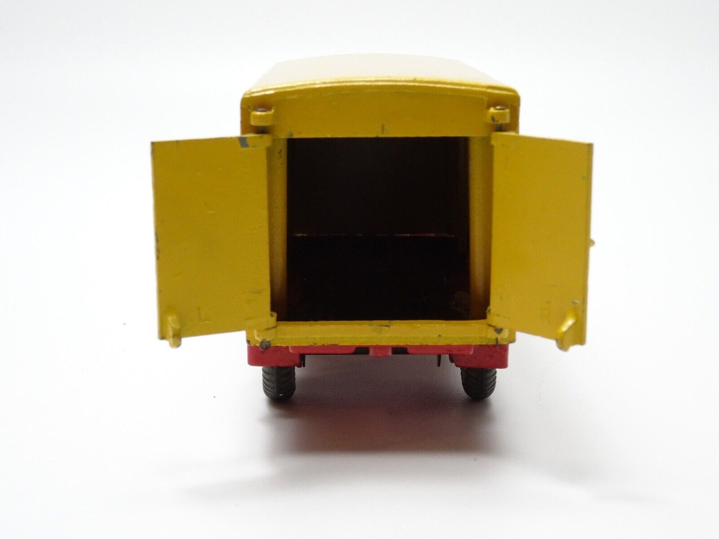 DINKY 923 BIG BEDFORD VAN "HEINZ" - RED CAB AND CHASSIS WITH BOX