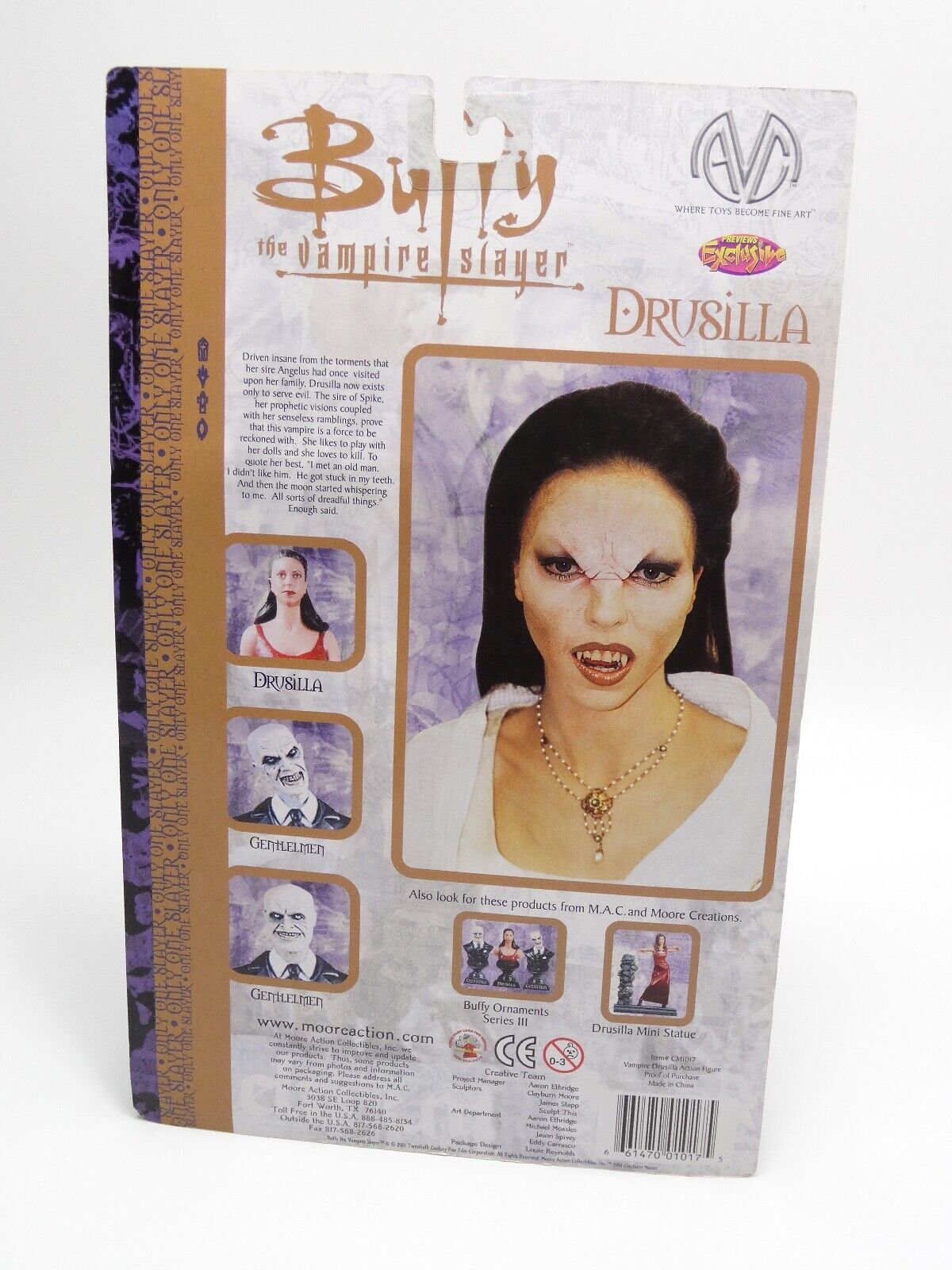 BUFFY THE VAMPIRE SLAYER FIGURE - DRUSILLA MOORE ACTION COLLECTIBLES