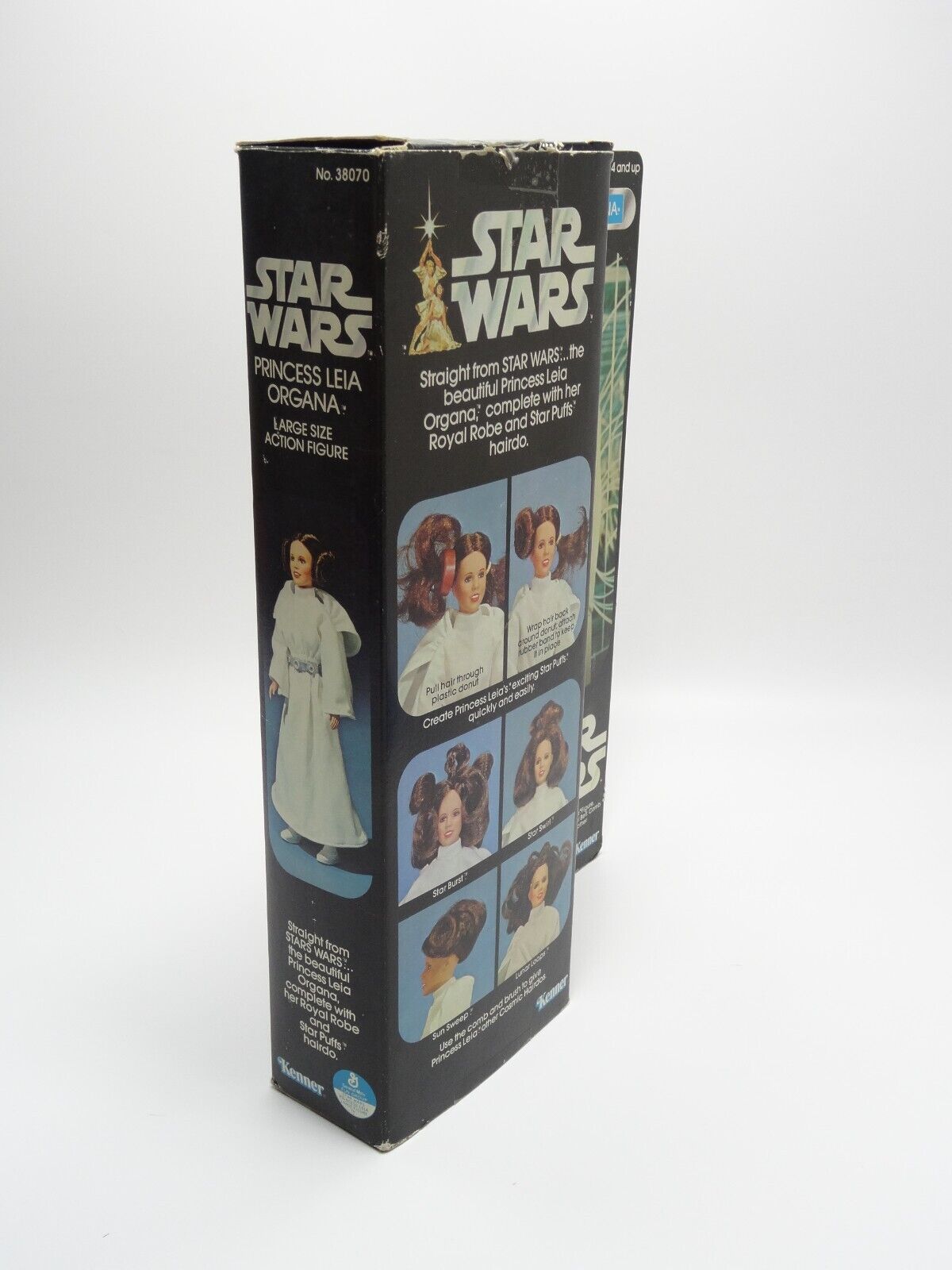 Kenner Star Wars vintage Princess Leia Organa 12" figure in Box/Acrylic case