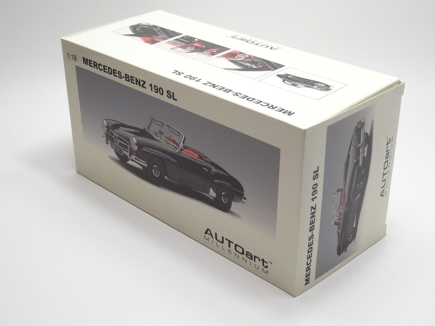 Autoart 1/18th scale 76118 Mercedes Benz 190 SL - Mint in Box