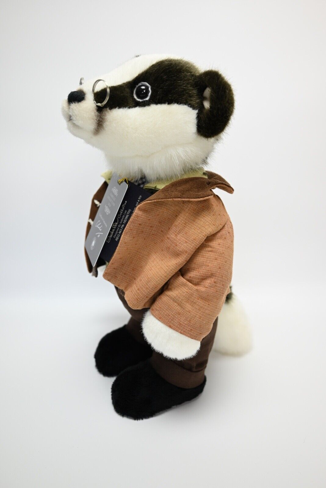 Charlie Bears The Wind in the Willows Badger in Mint Condition