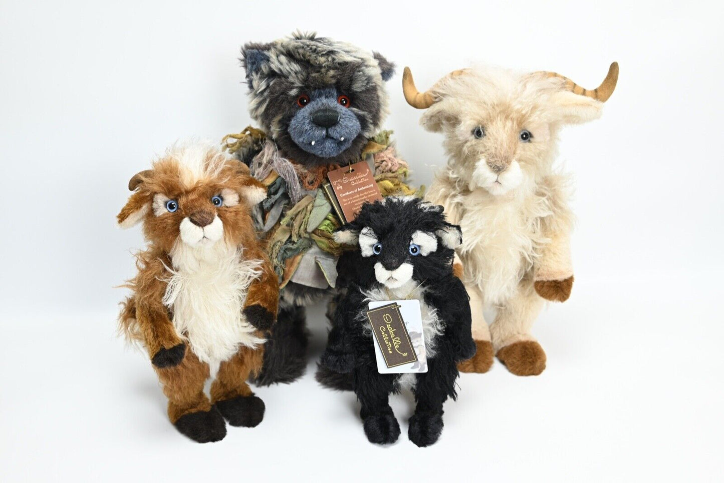 Charlie Bears Billy Goats and Gruff Fairytale Set - Low Edition No 3 with box