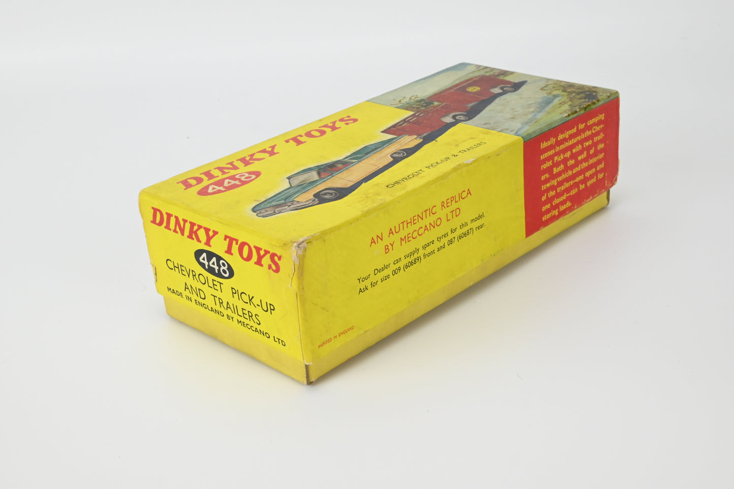 Dinky Toys 448 Chevrolet Pick-Up & Trailers in Box