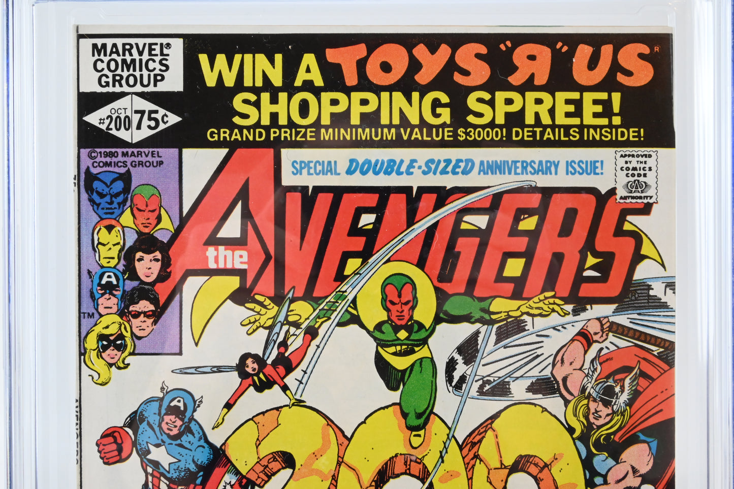 The Avengers #200 CGC 9.6 / 1980