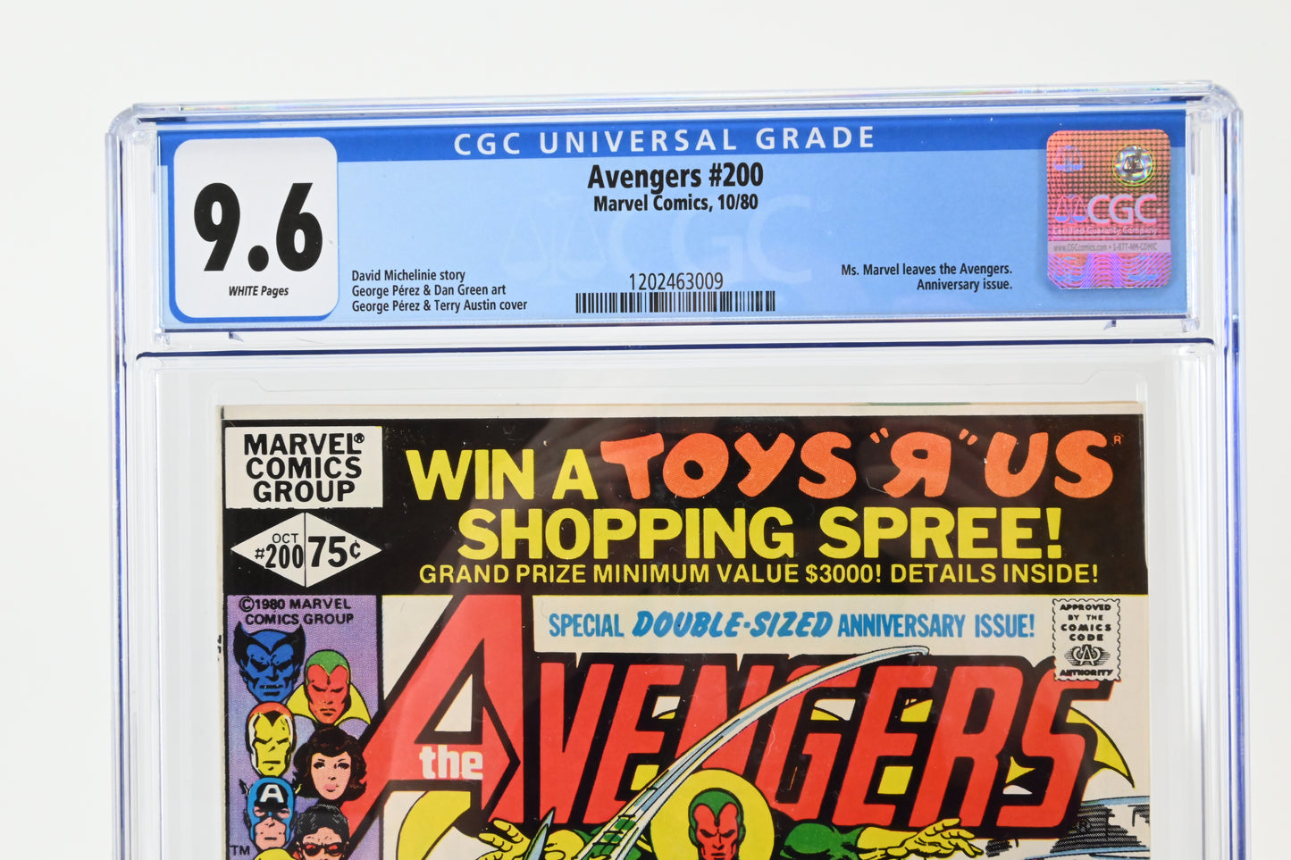 The Avengers #200 CGC 9.6 / 1980