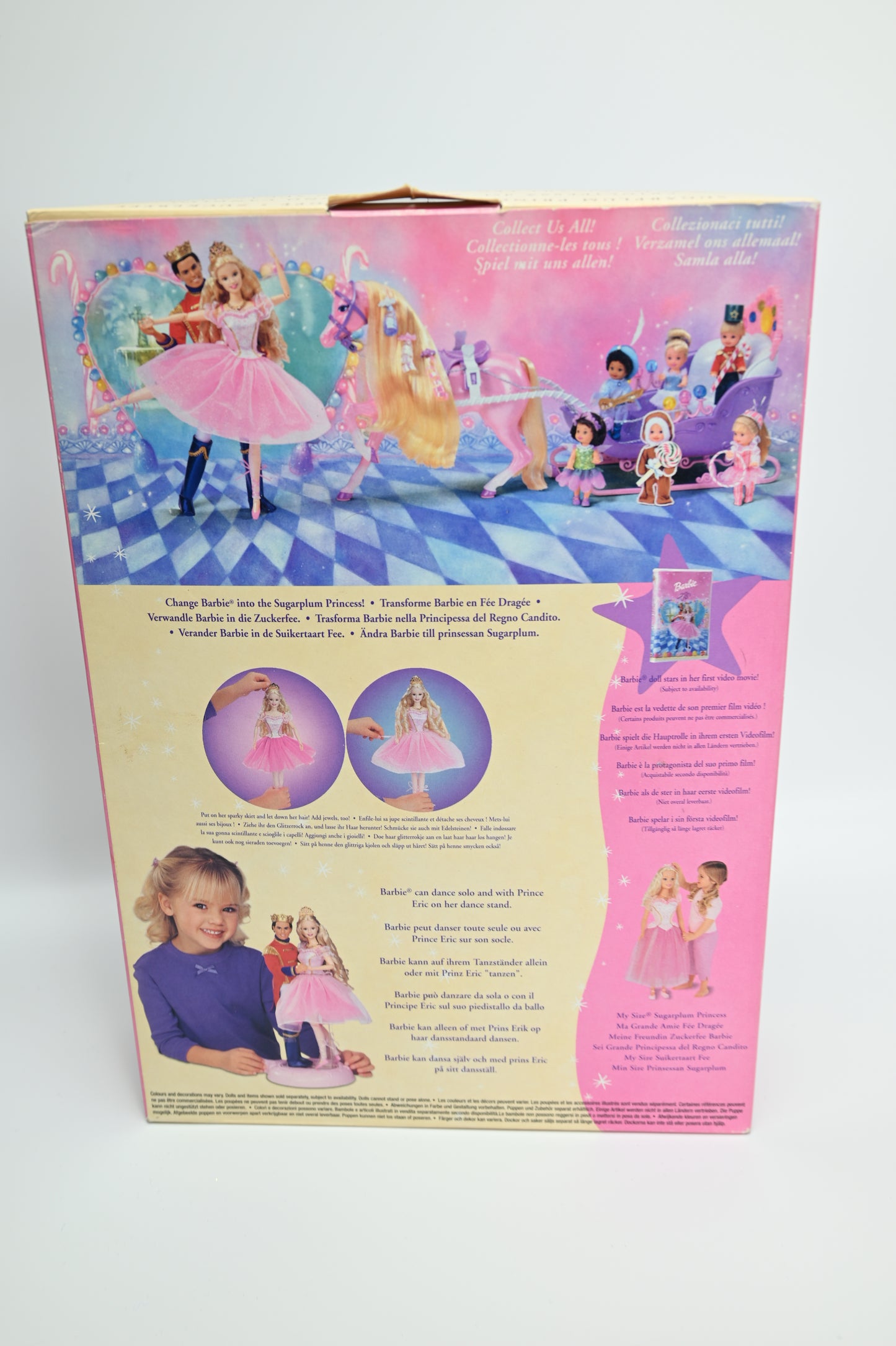 Barbie The Nutcracker Clara Sugarplum Fairy Ballerina Doll - 50792