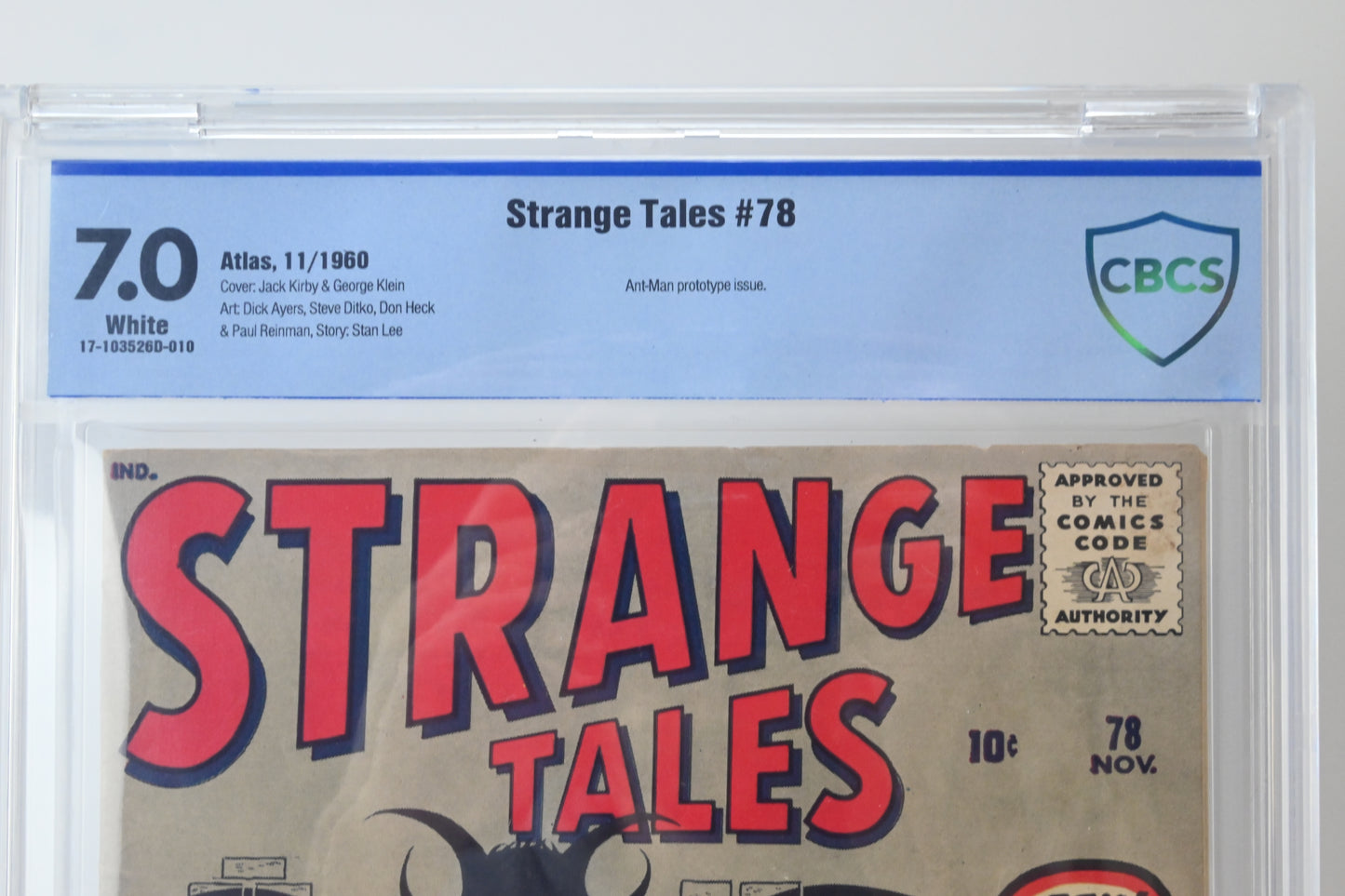 Strange Tales #78 Atlas 1960 - 7.0 CBCS Grade