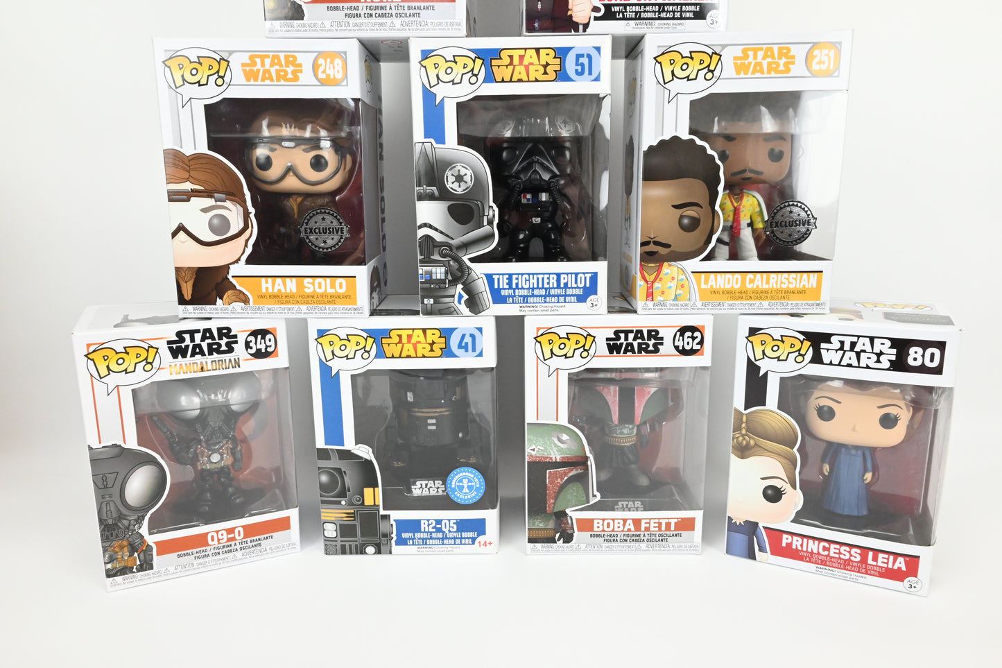 Collection of 10 Funko POP Star Wars - Lot1