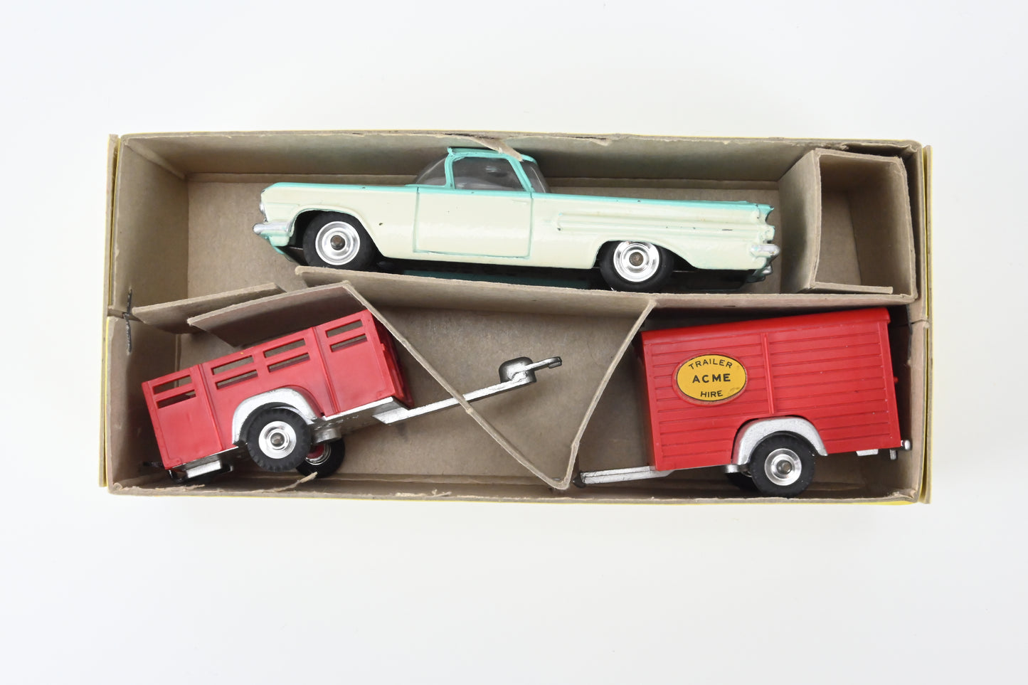 Dinky Toys 448 Chevrolet Pick-Up & Trailers in Box