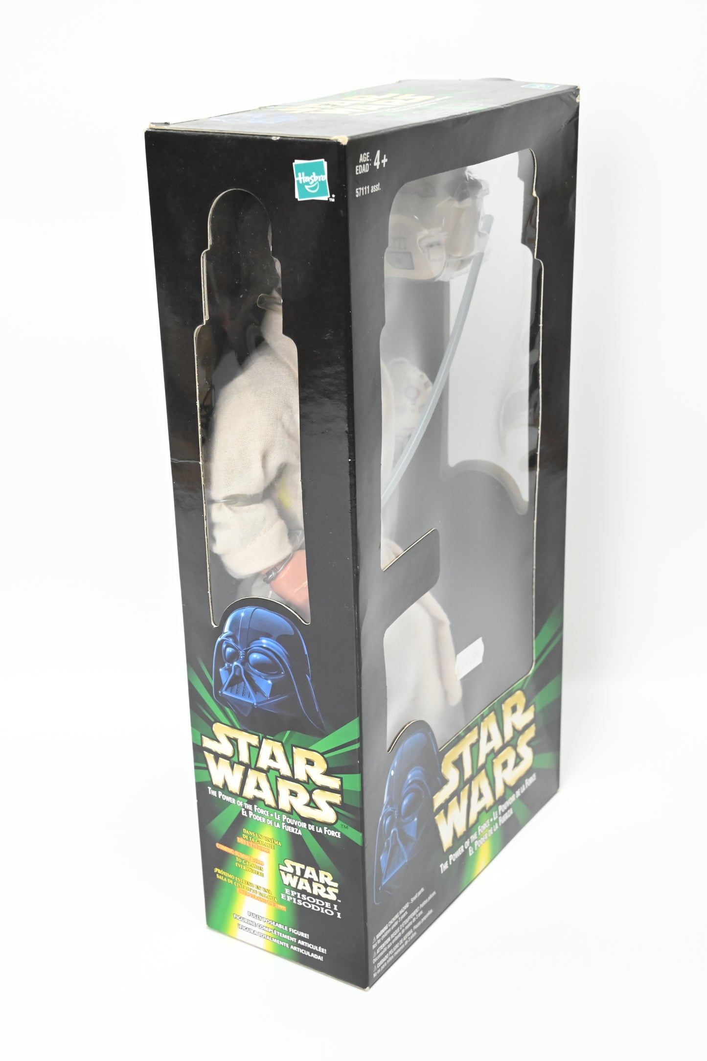 Star Wars Power of the Force - Obi Wan Kenobi Figure with Glow in the Dark Light