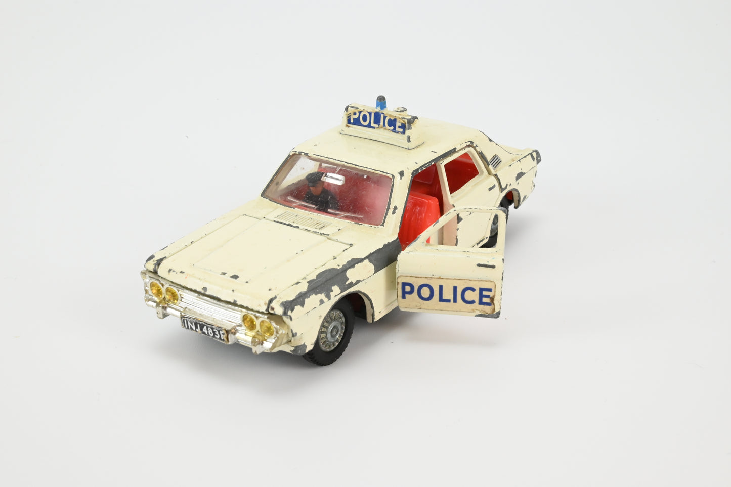 Collection of Dinky Toys Police Cars - Set of 3