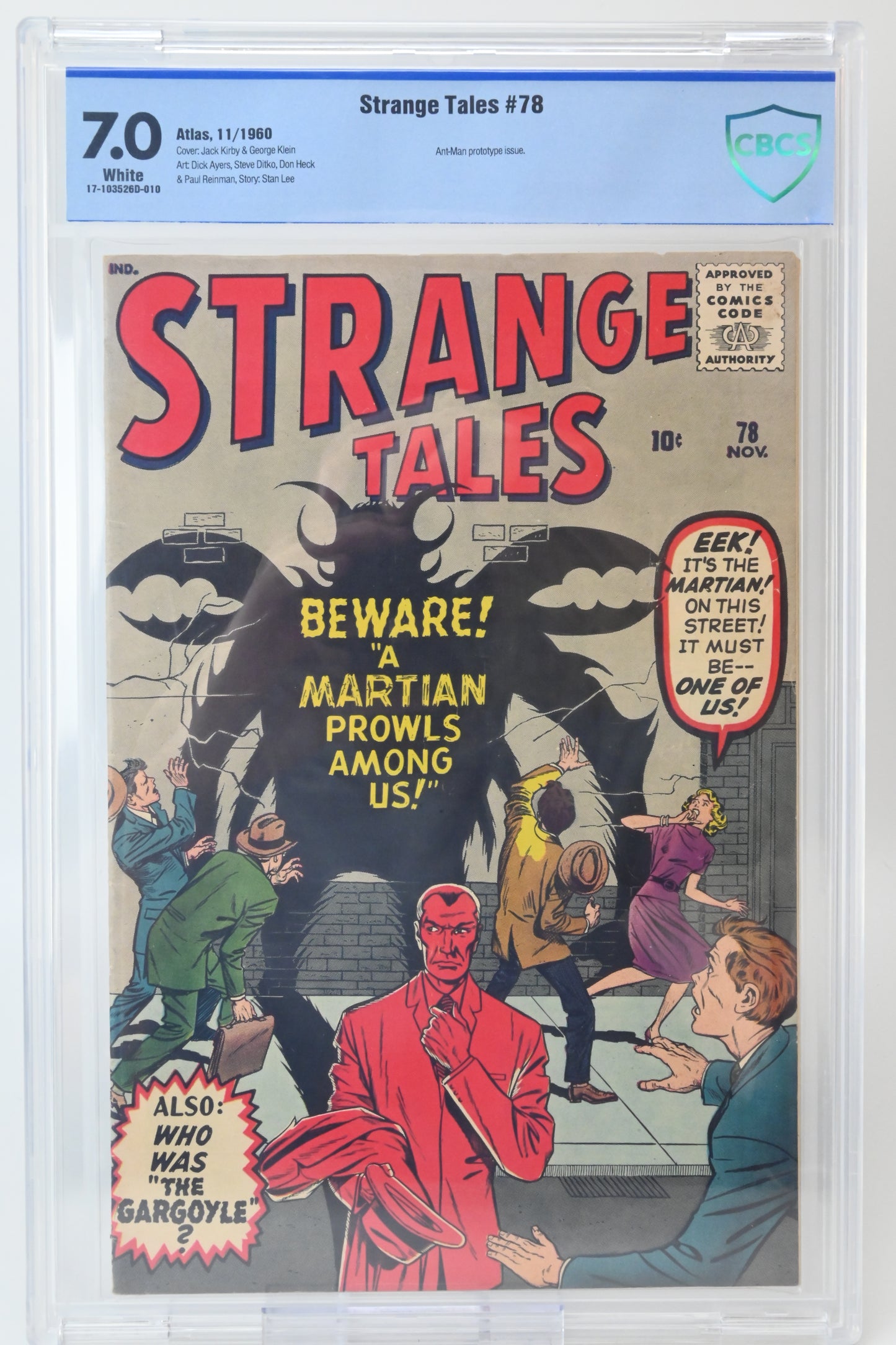 Strange Tales #78 Atlas 1960 - 7.0 CBCS Grade