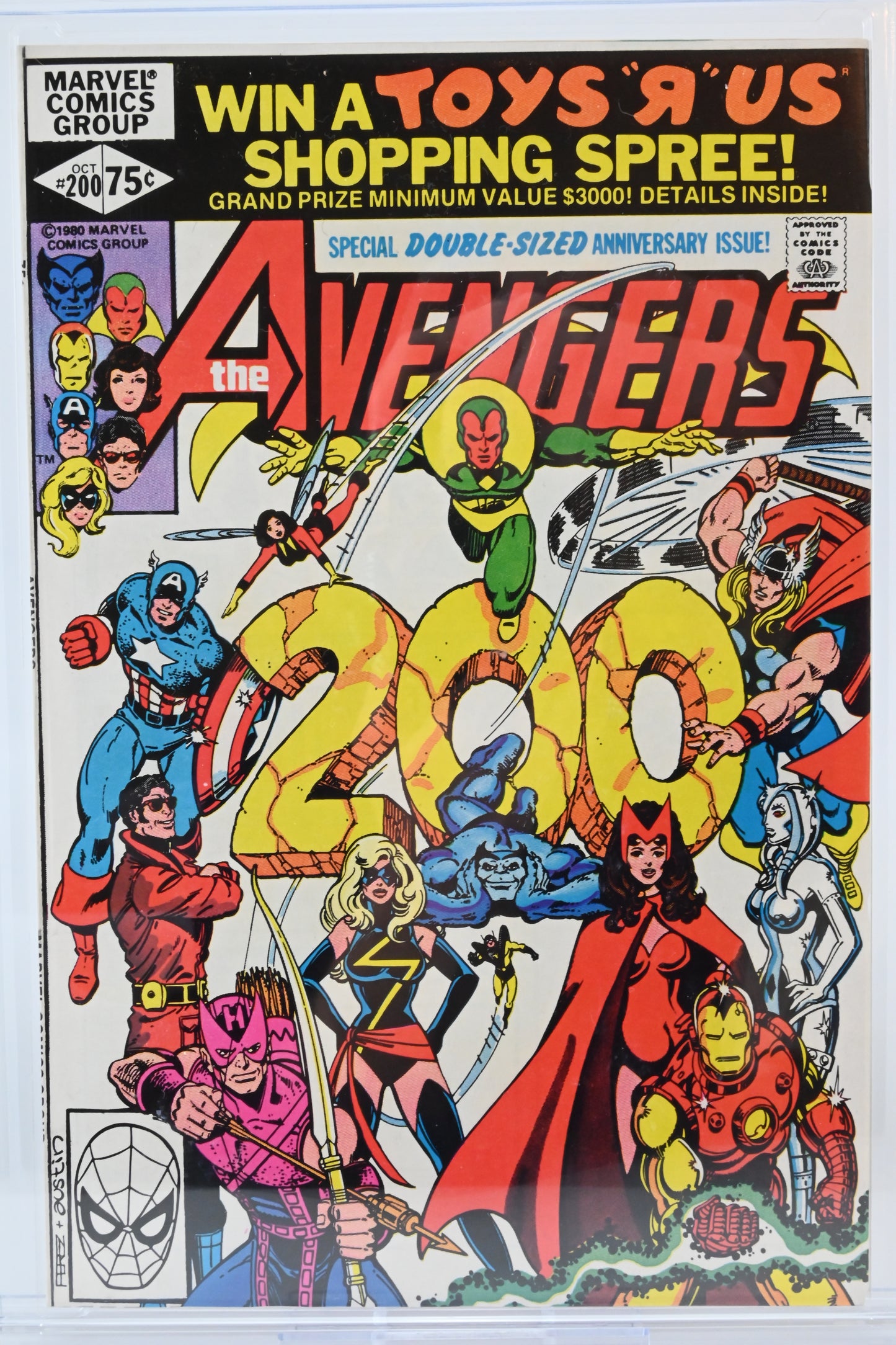 The Avengers #200 CGC 9.6 / 1980