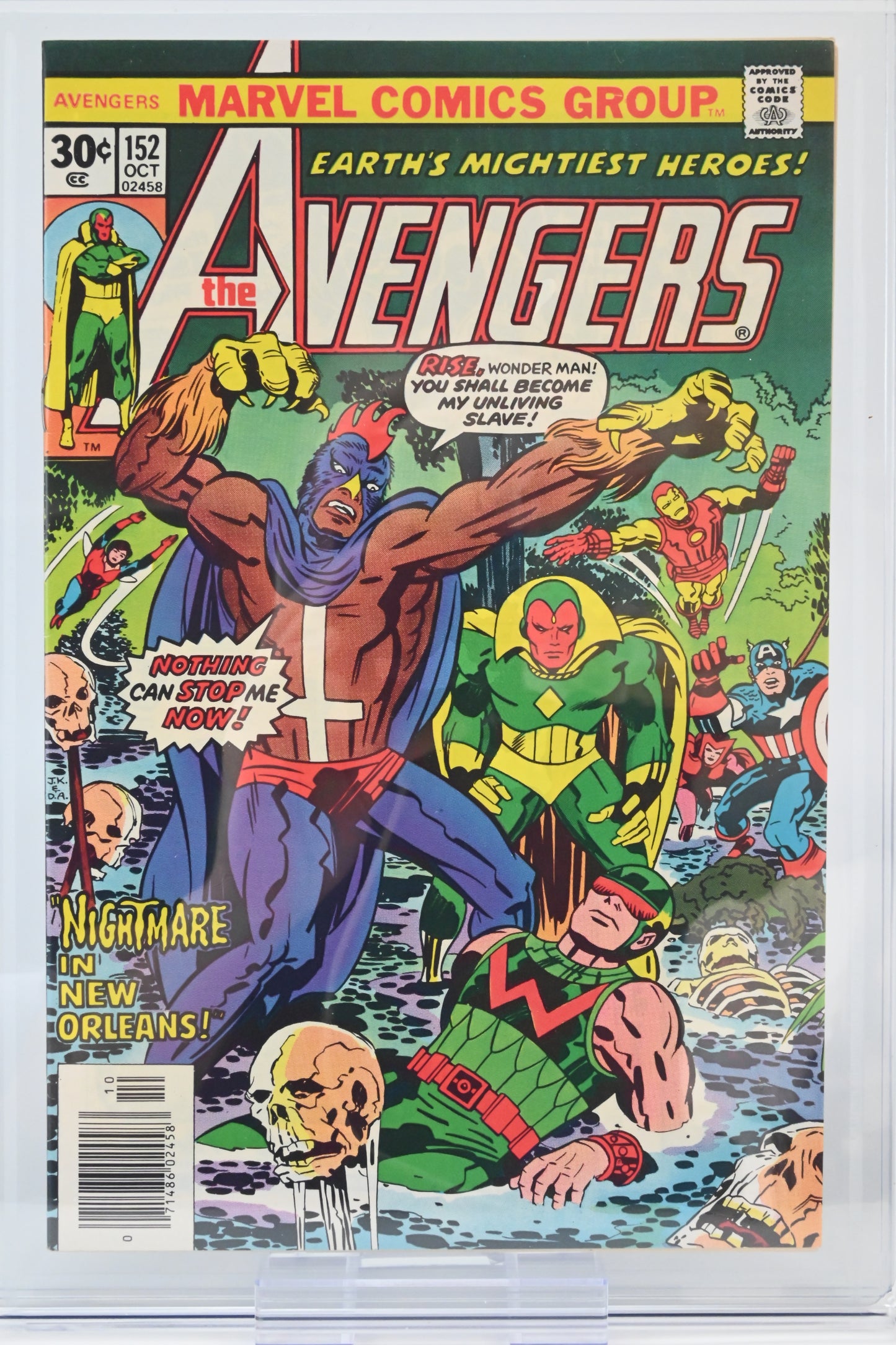 The Avengers #152 CGC 9.4 / 1976 - Marvel-Comics