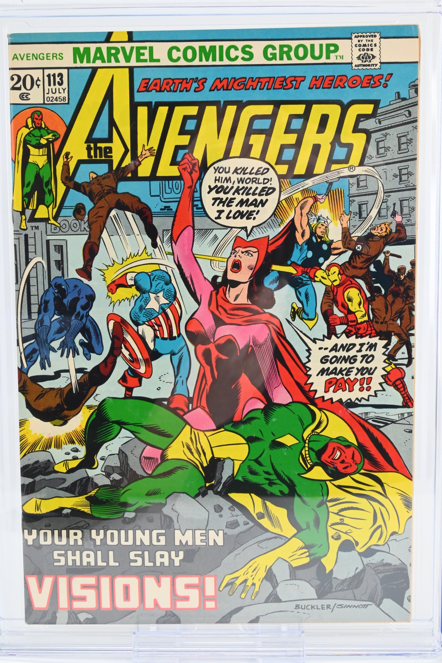 Avengers #113 CGC 9.2 / 1973