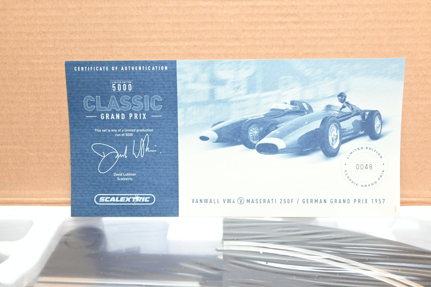 Scalextric C1159 „Classic Grand Prix“-Set – Neu und versiegelt (verblasst)
