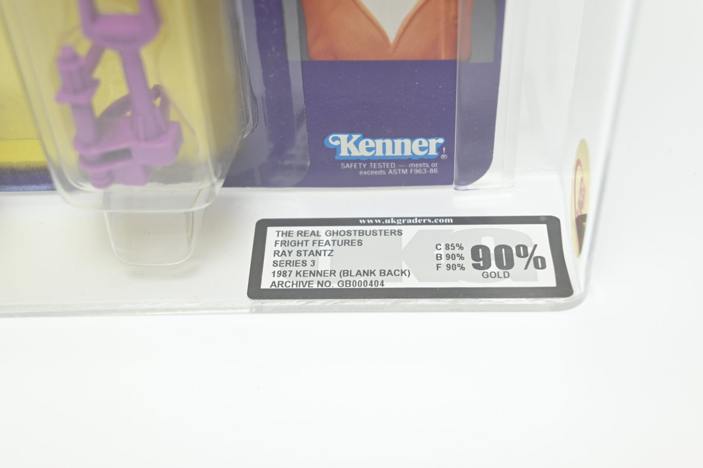 Kenner Vintage 1987 The Real Ghostbusters Ray Stanz Figur - UKG-Bewertung 90 %