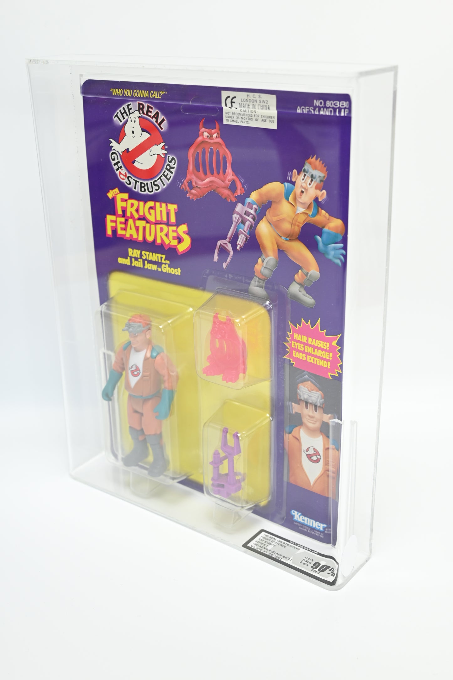 Kenner Vintage 1987 The Real Ghostbusters Ray Stanz Figur - UKG-Bewertung 90 %