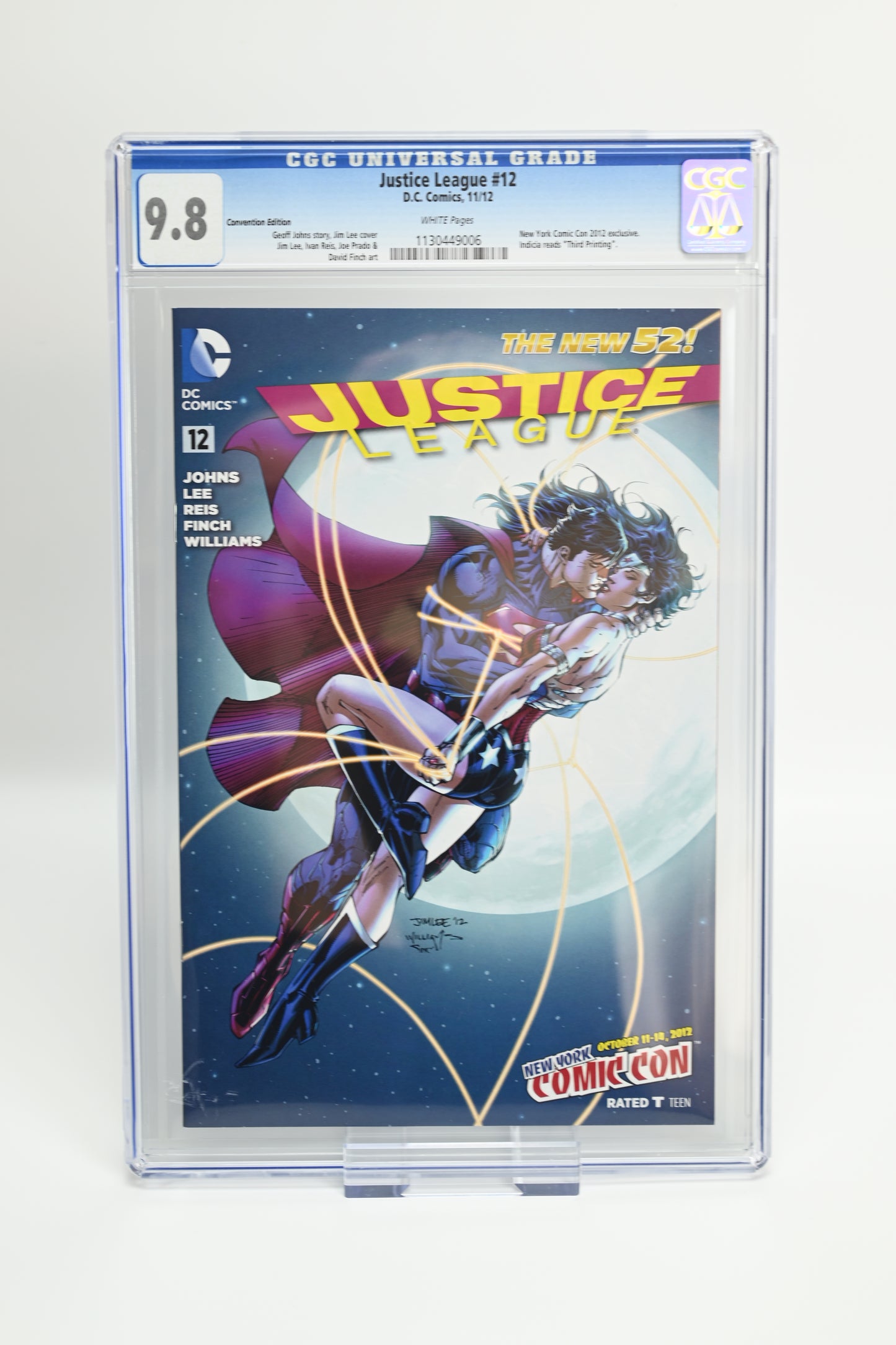 Justice League #12 (Convention Edition) CGC 9.8