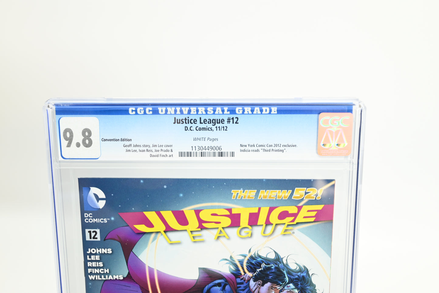 Justice League #12 (Convention Edition) CGC 9.8
