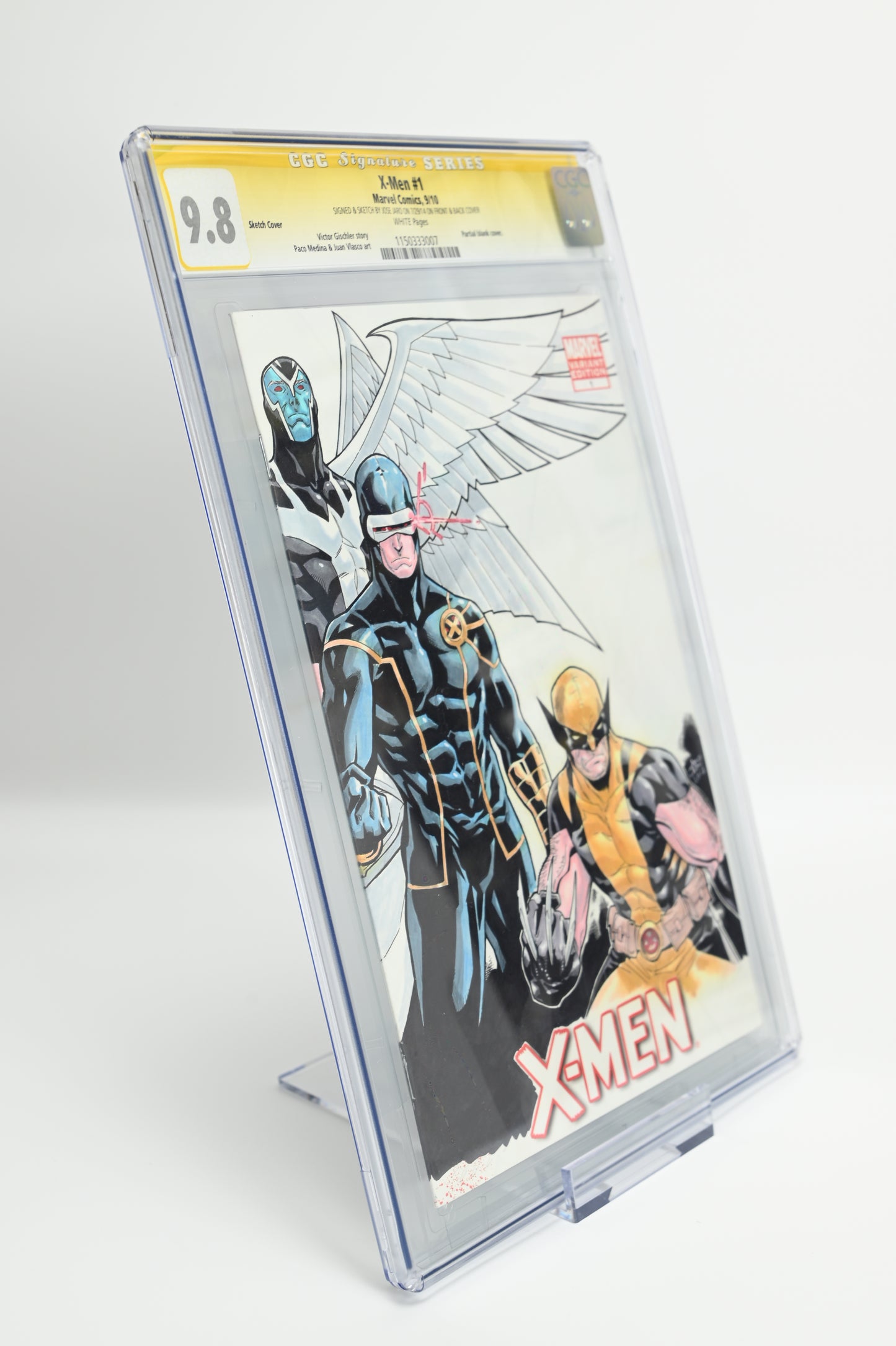 X-Men (2010) #1 (Leere Skizzenvariante) CGC 9.8