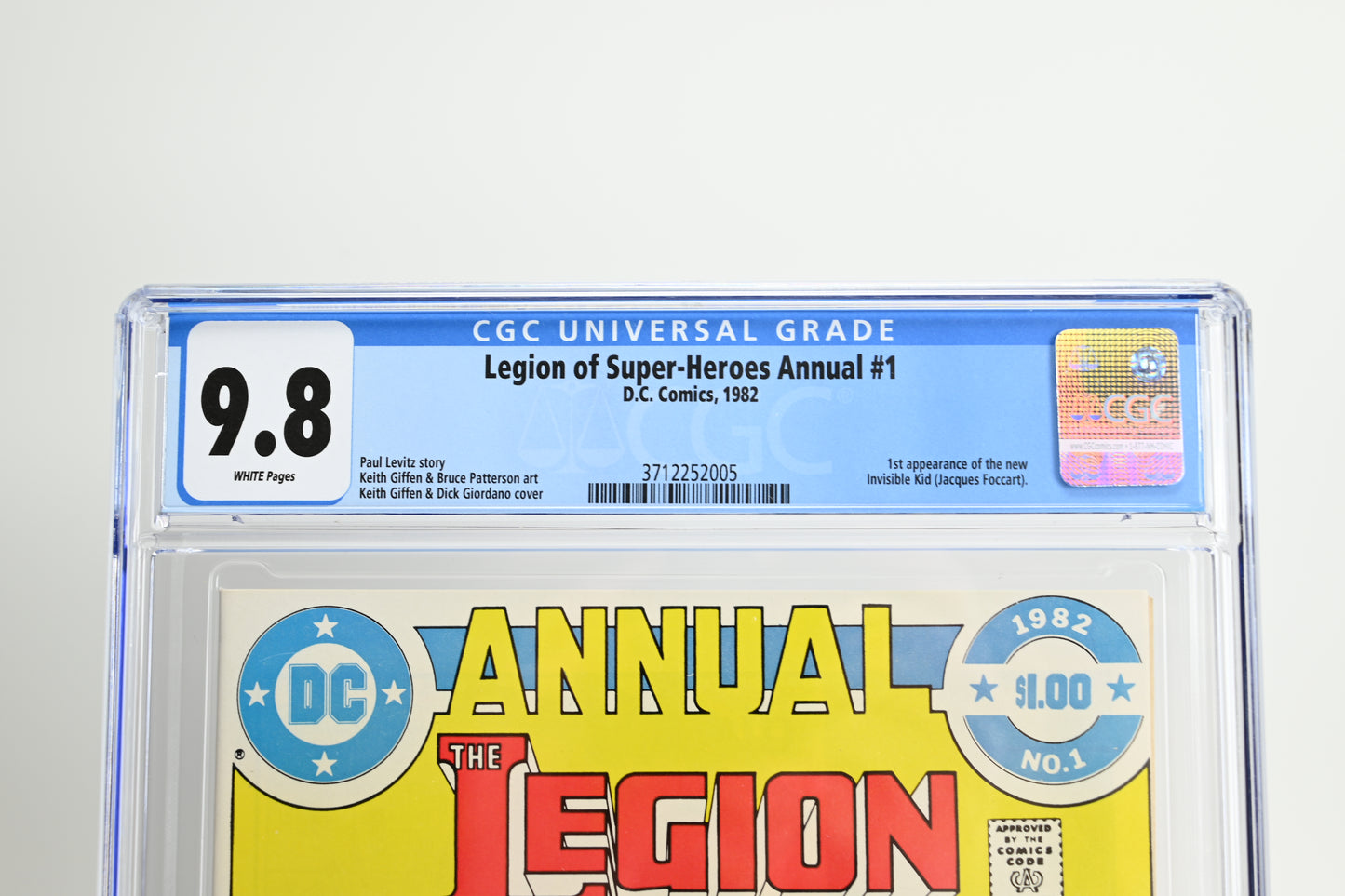 Legion of Legion of Super-Heroes Annual #1 CGC 9.8