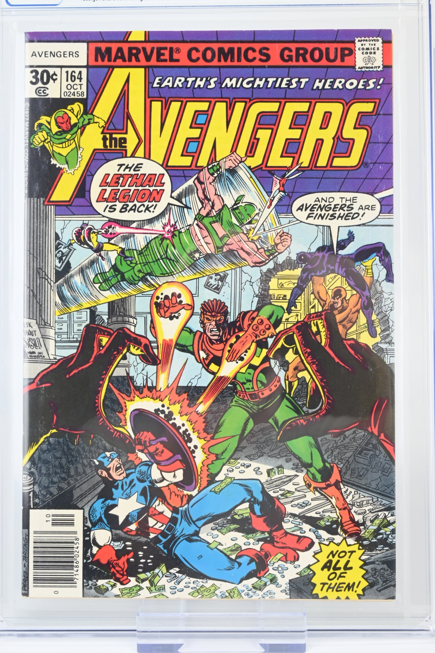 Avengers #164 CGC 9.4 - 1977