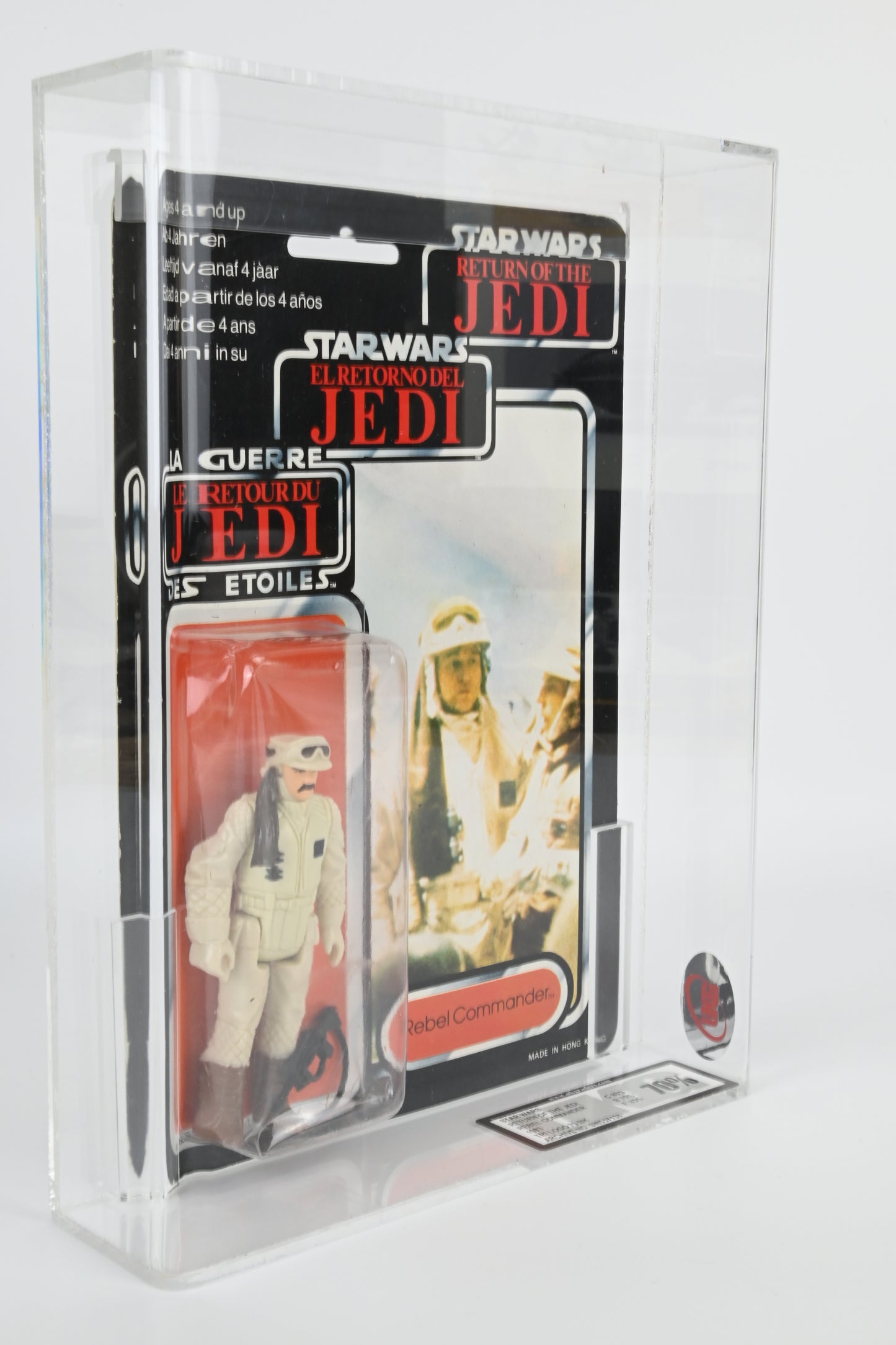 Palitoy Star Wars Return of the Jedi Tri-Logo Rebel Commander UKG70%