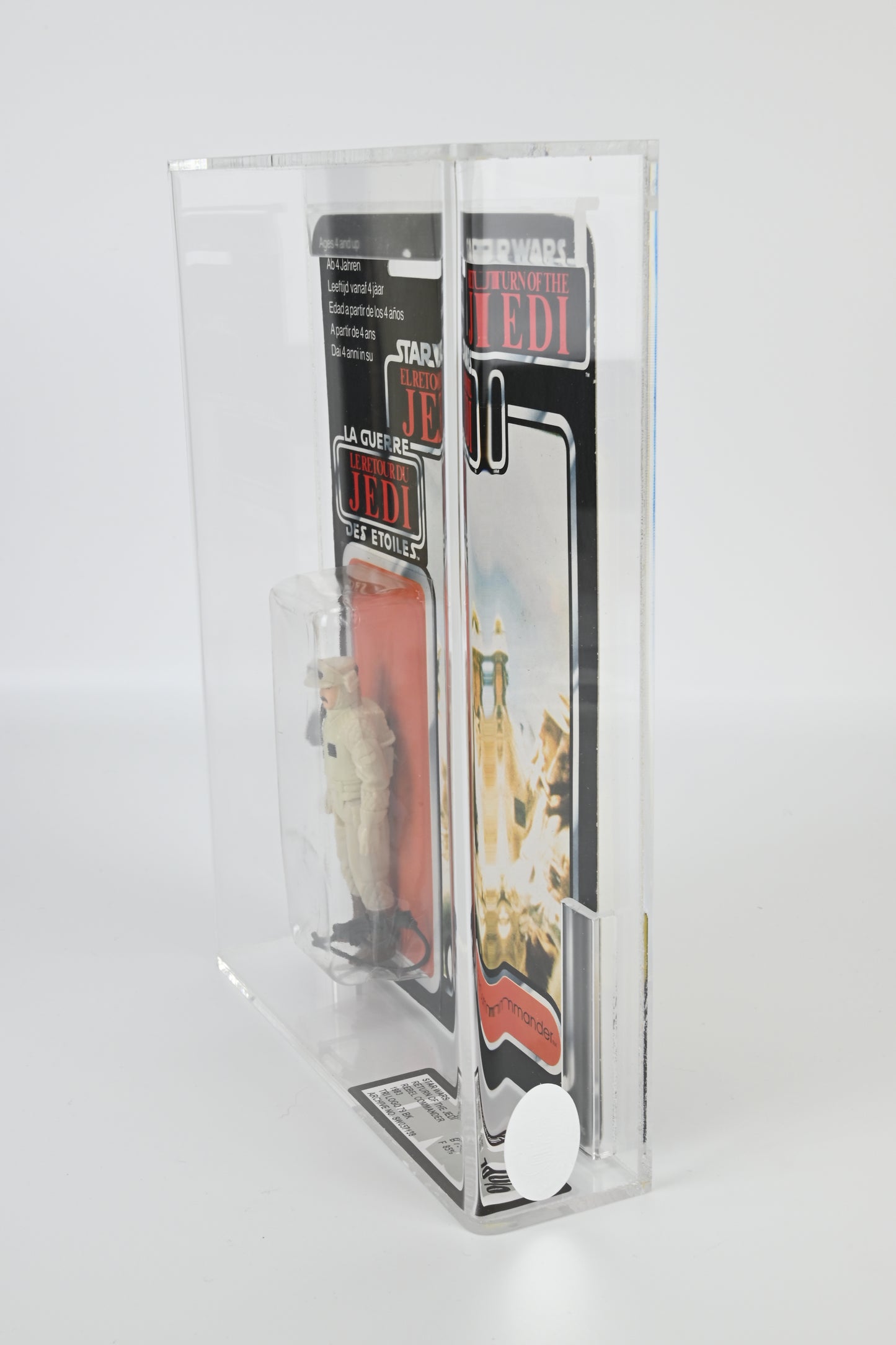 Palitoy Star Wars Return of the Jedi Tri-Logo Rebel Commander UKG70%