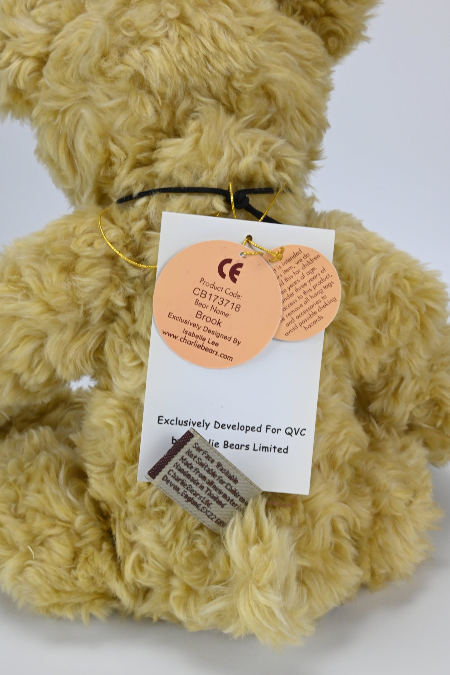 Charlie Brook Teddy Bear, Special Edition - CB 173718,