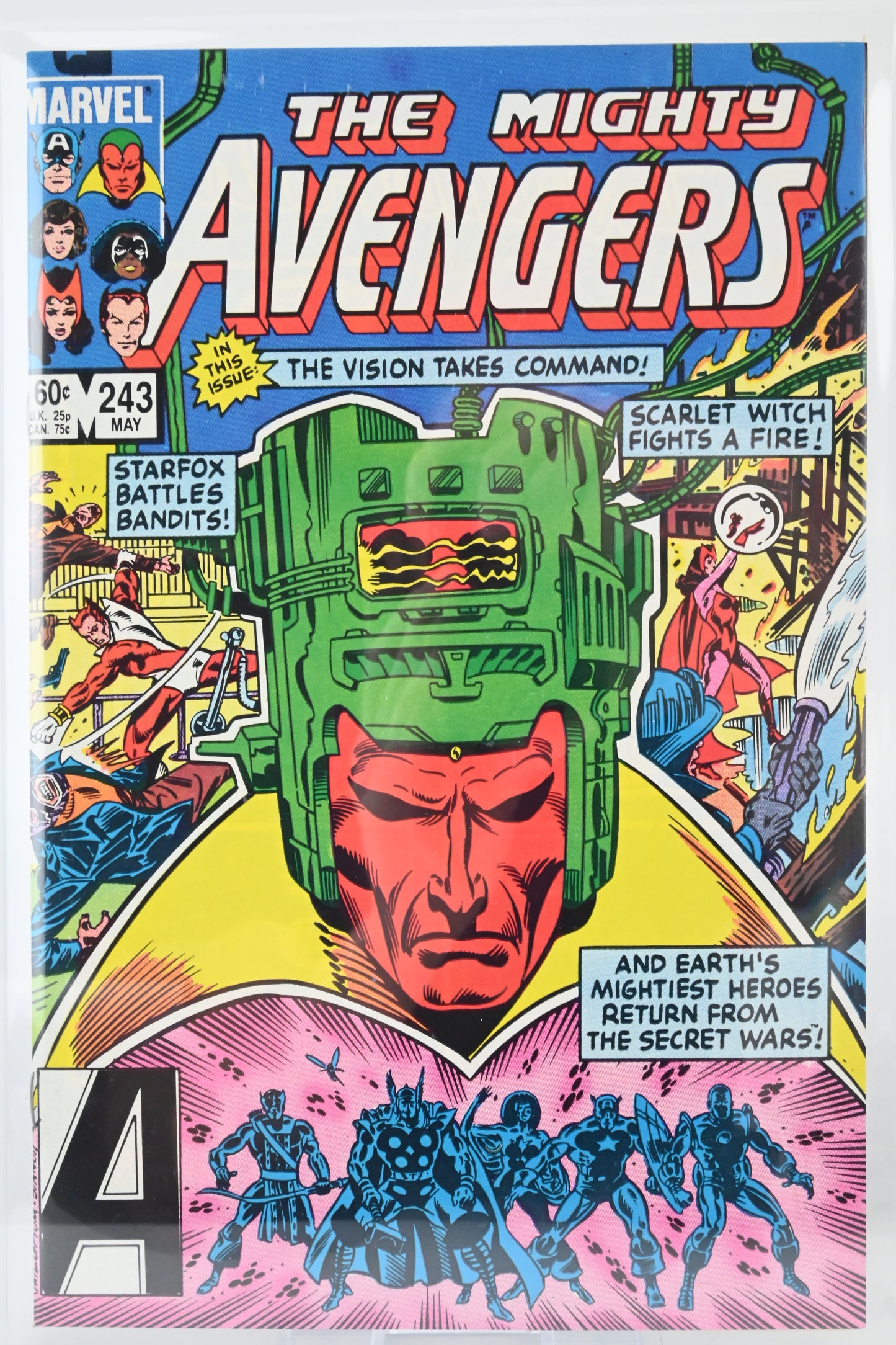 Avengers #243 CGC 9.8 / 1984 - Marvel