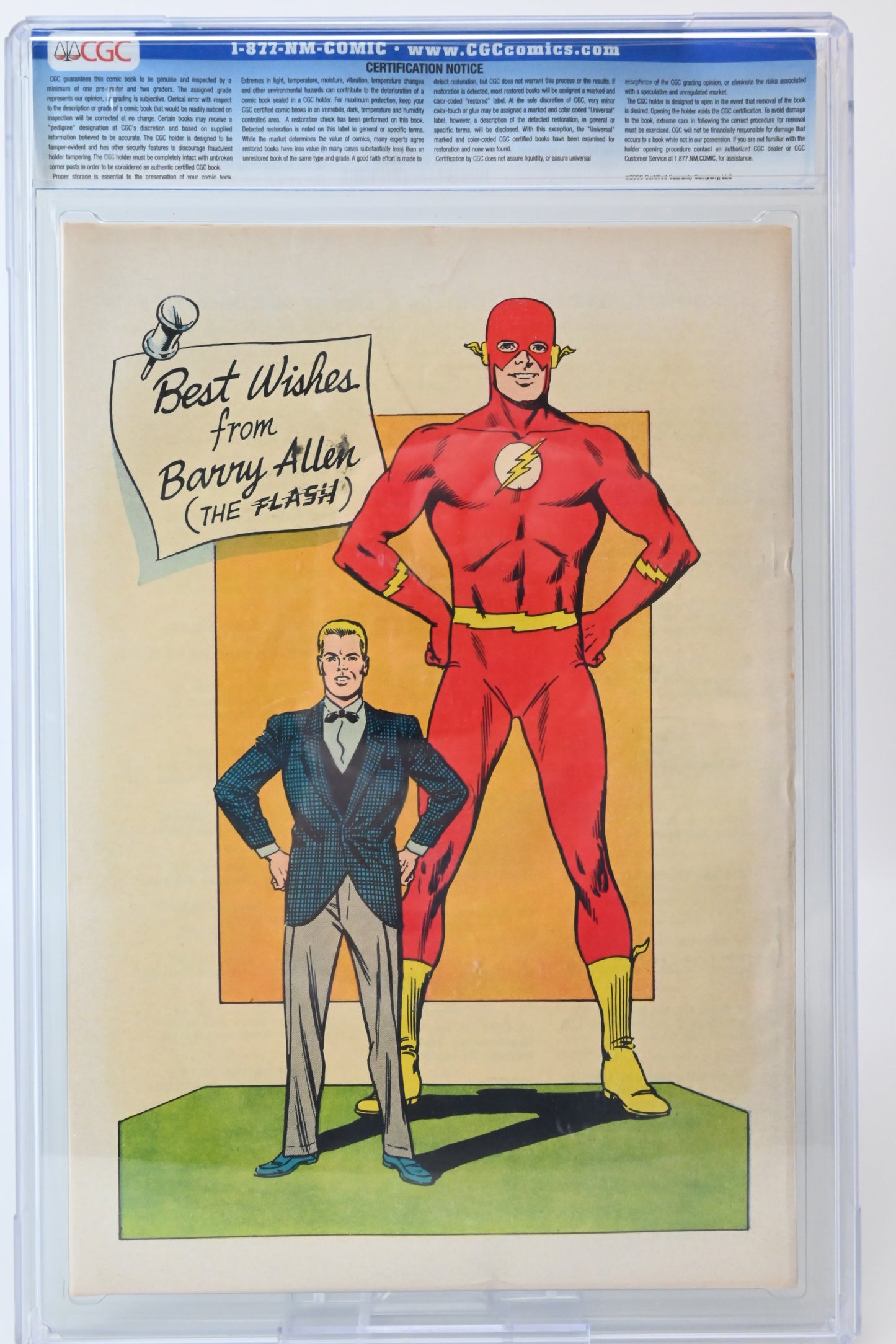 Flash Annual # 1 D.C. Comics 1963 - 8.0 CGC grade