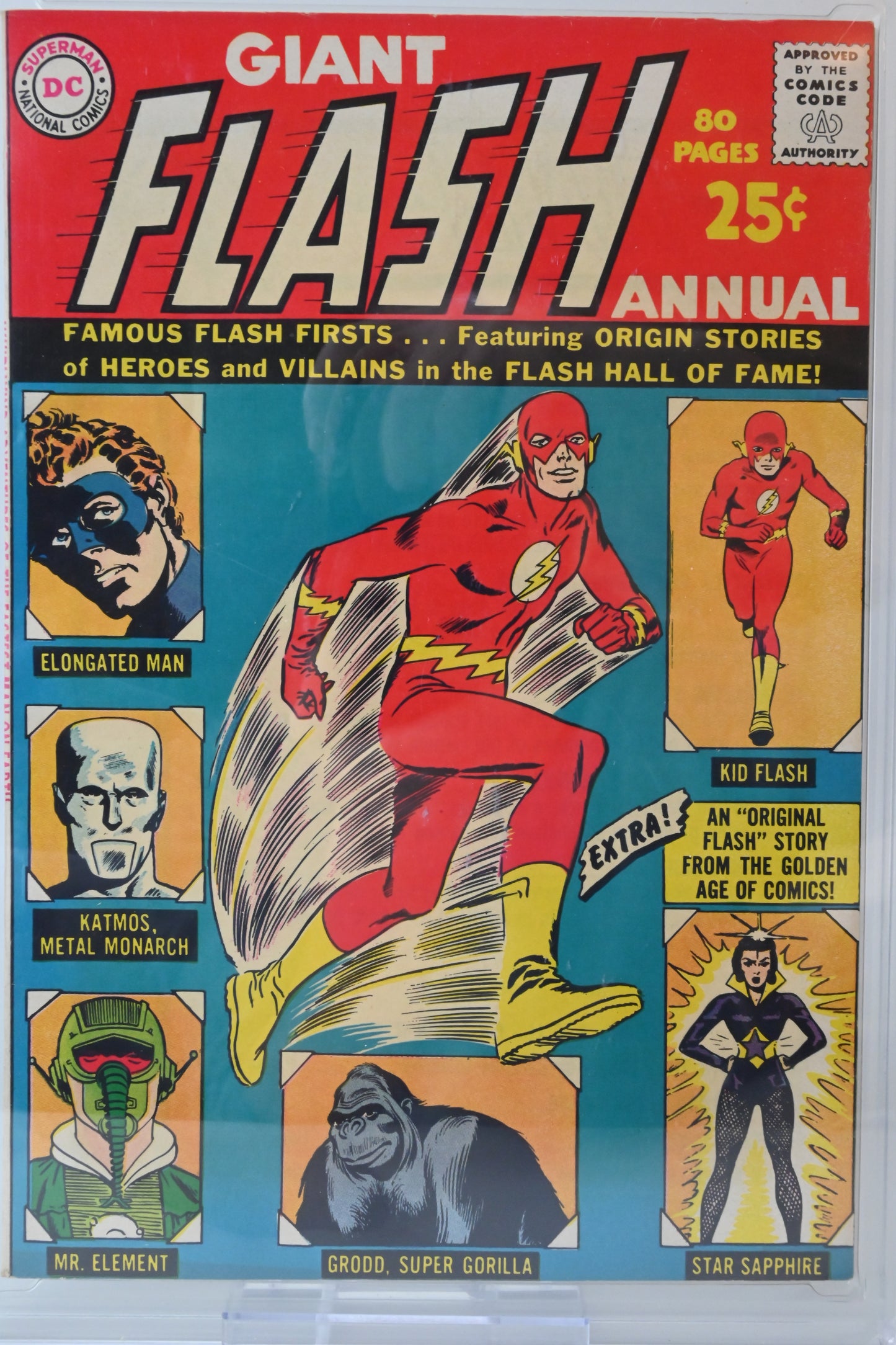 Flash Annual # 1 D.C. Comics 1963 - 8.0 CGC grade
