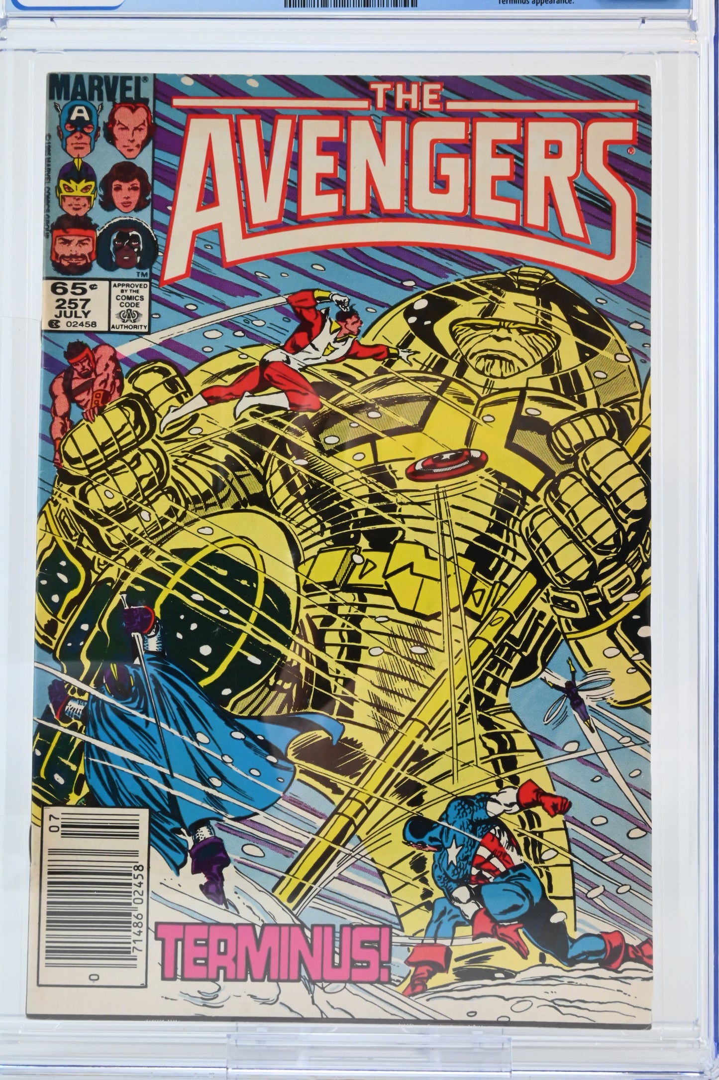 The Avengers #257 CGC 9.0 / 1985