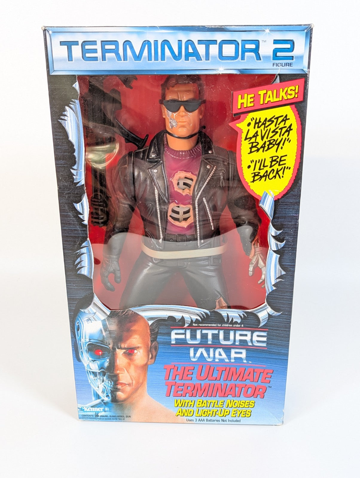 Vintage Kenner Terminator 2 Future War - 14" Action Figure Boxed