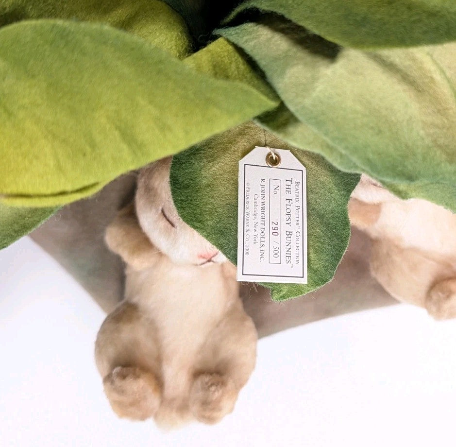 R John Wright Flopsy Bunnies, Ltd Ed of 500