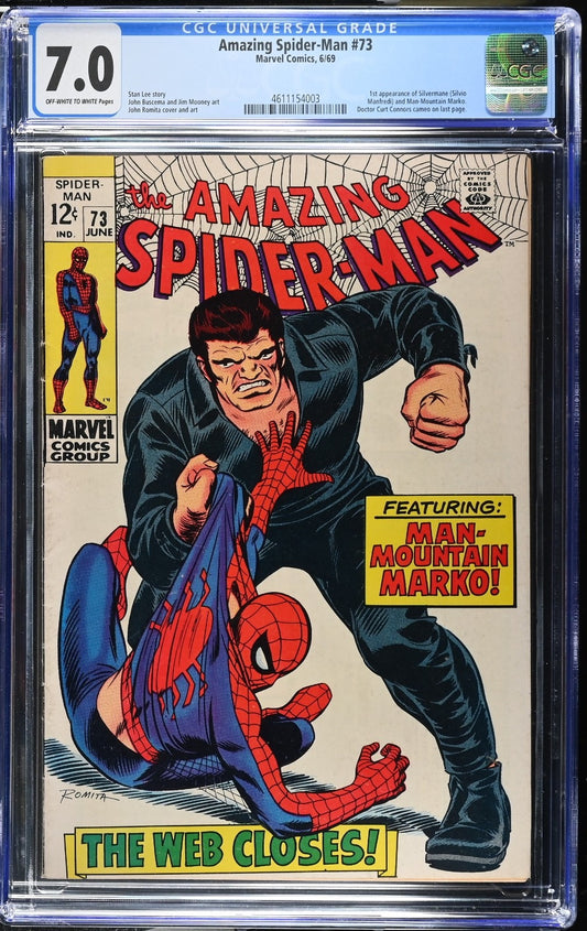 Amazing Spider-Man #73 CGC 7.0 - Marvel 1969