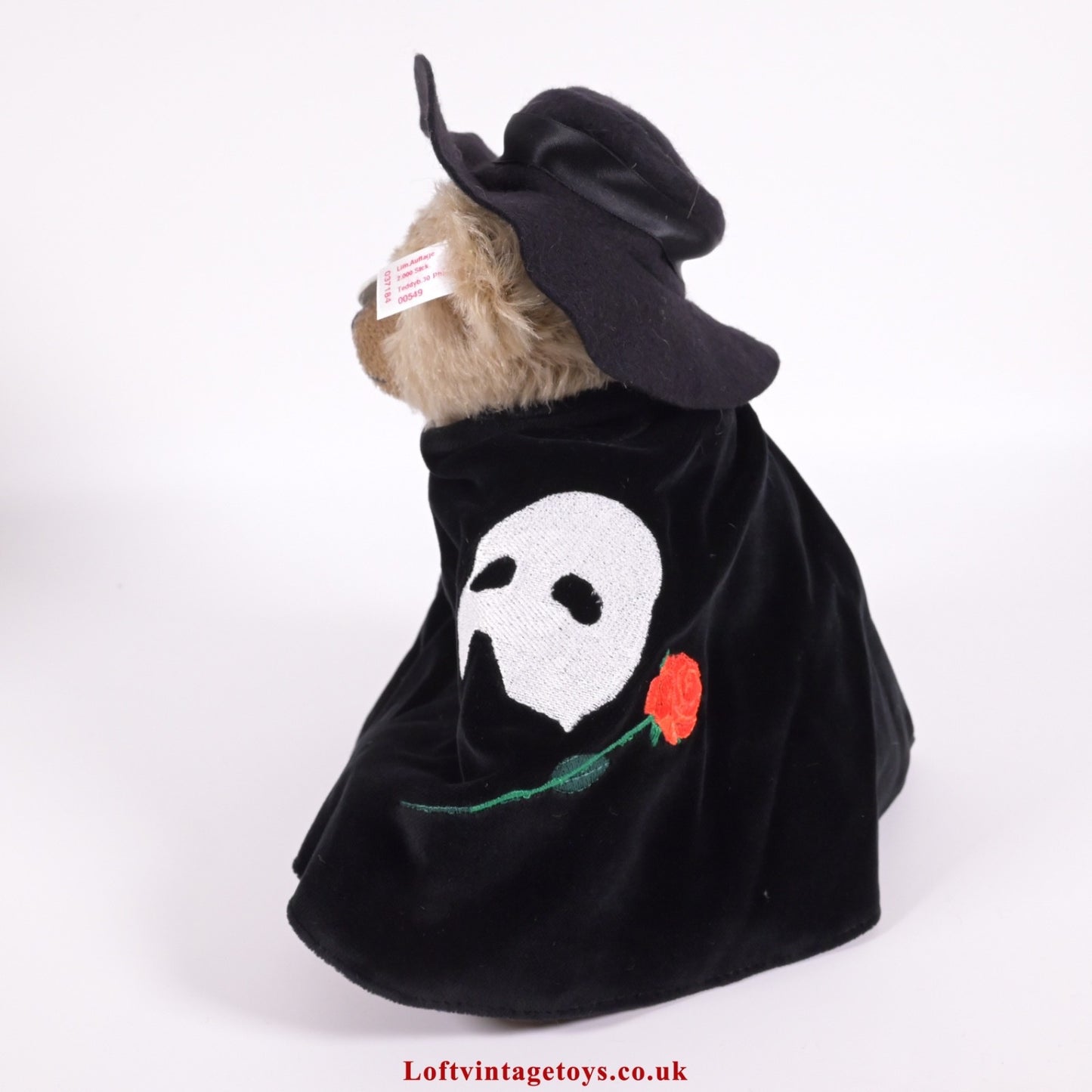 Steiff Bear Phantom Of The Opera Musical Limited Edition - 037184