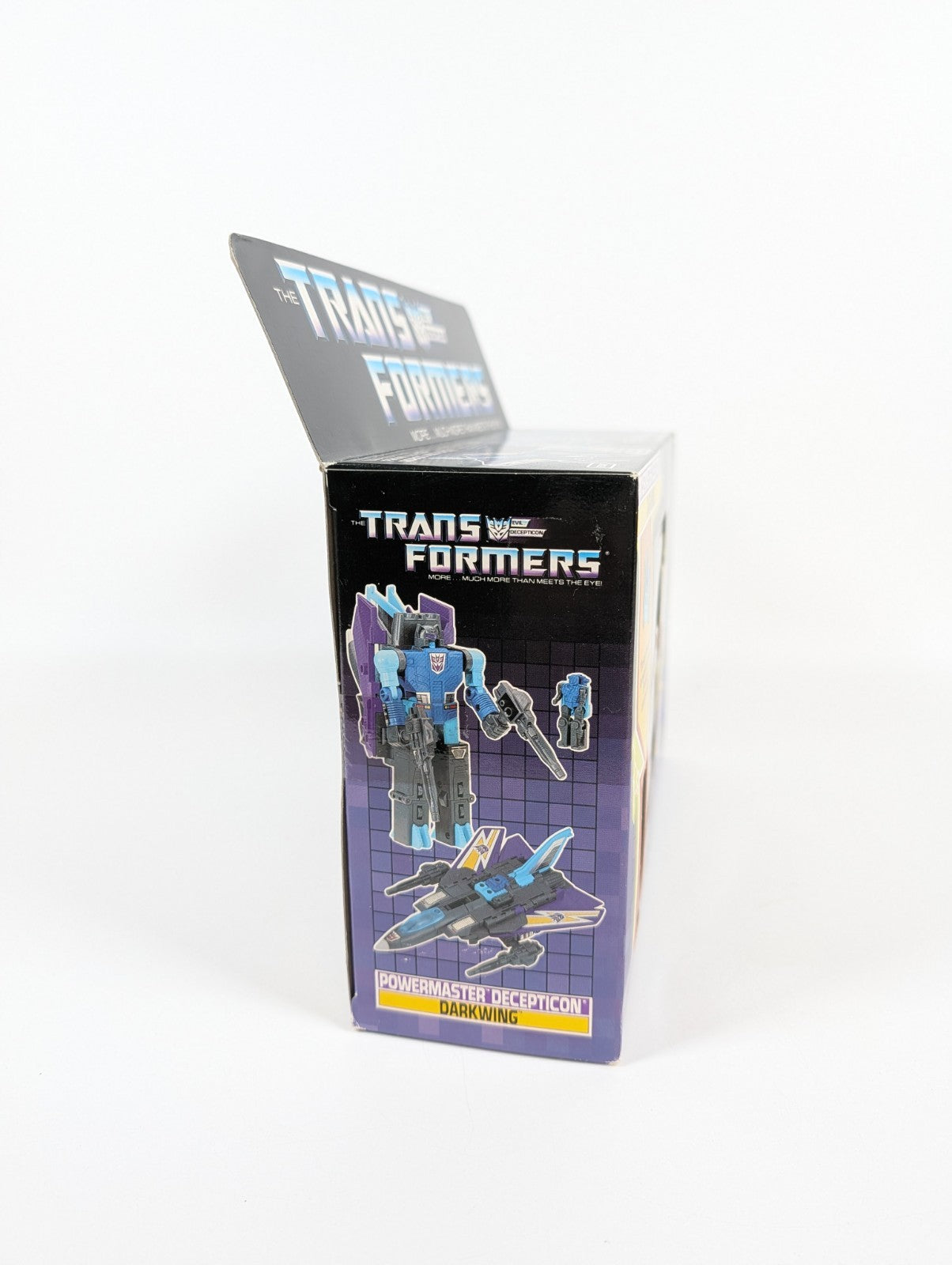 Hasbro Vintage Transformers Powermaster Darkwing With Throttle - Sealed Inside