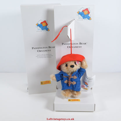 Steiff Paddington Ornament 354373 Ltd Edition of 5000