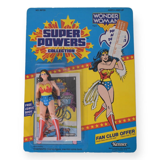 Kenner 1985 Super Powers Wonder Woman Figure - 1984