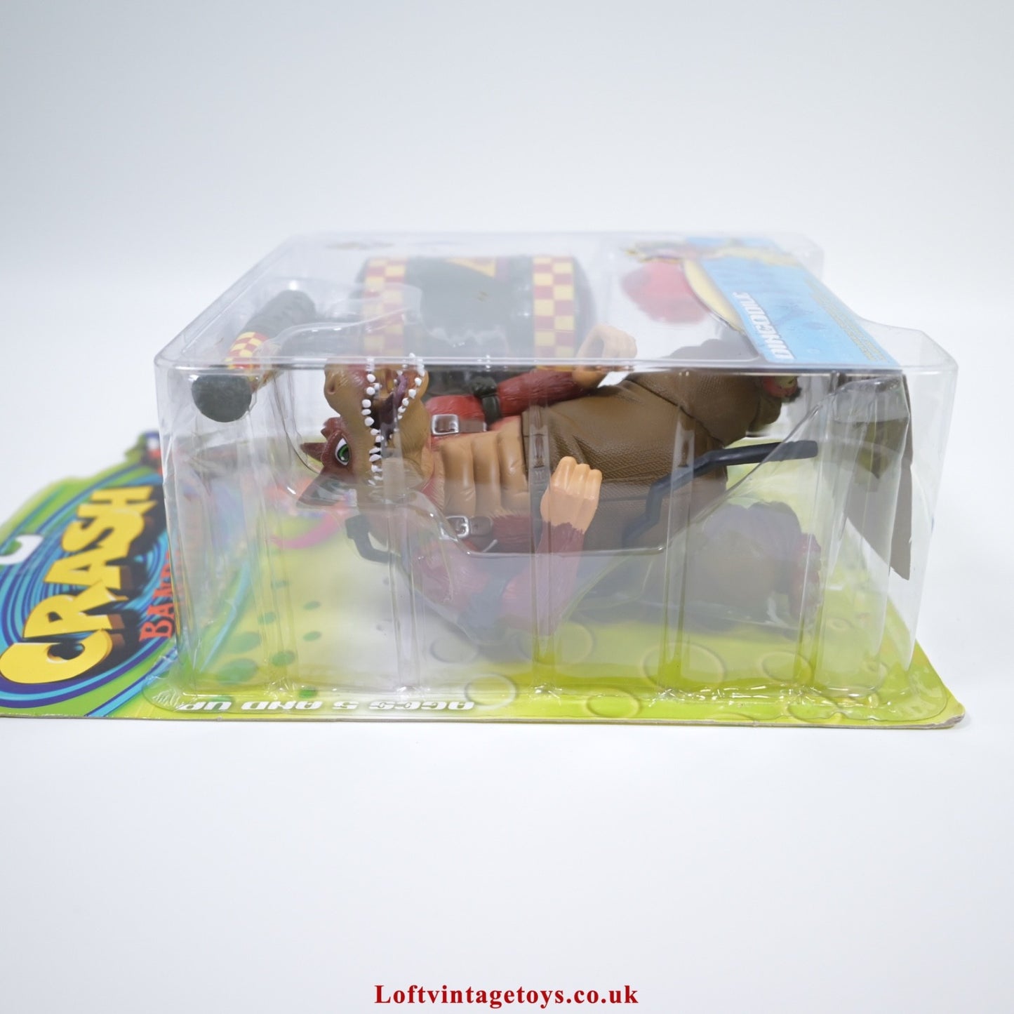 Resaurus Crash Bandicoot Dingodile Action Figure,  Series 2 - RARE