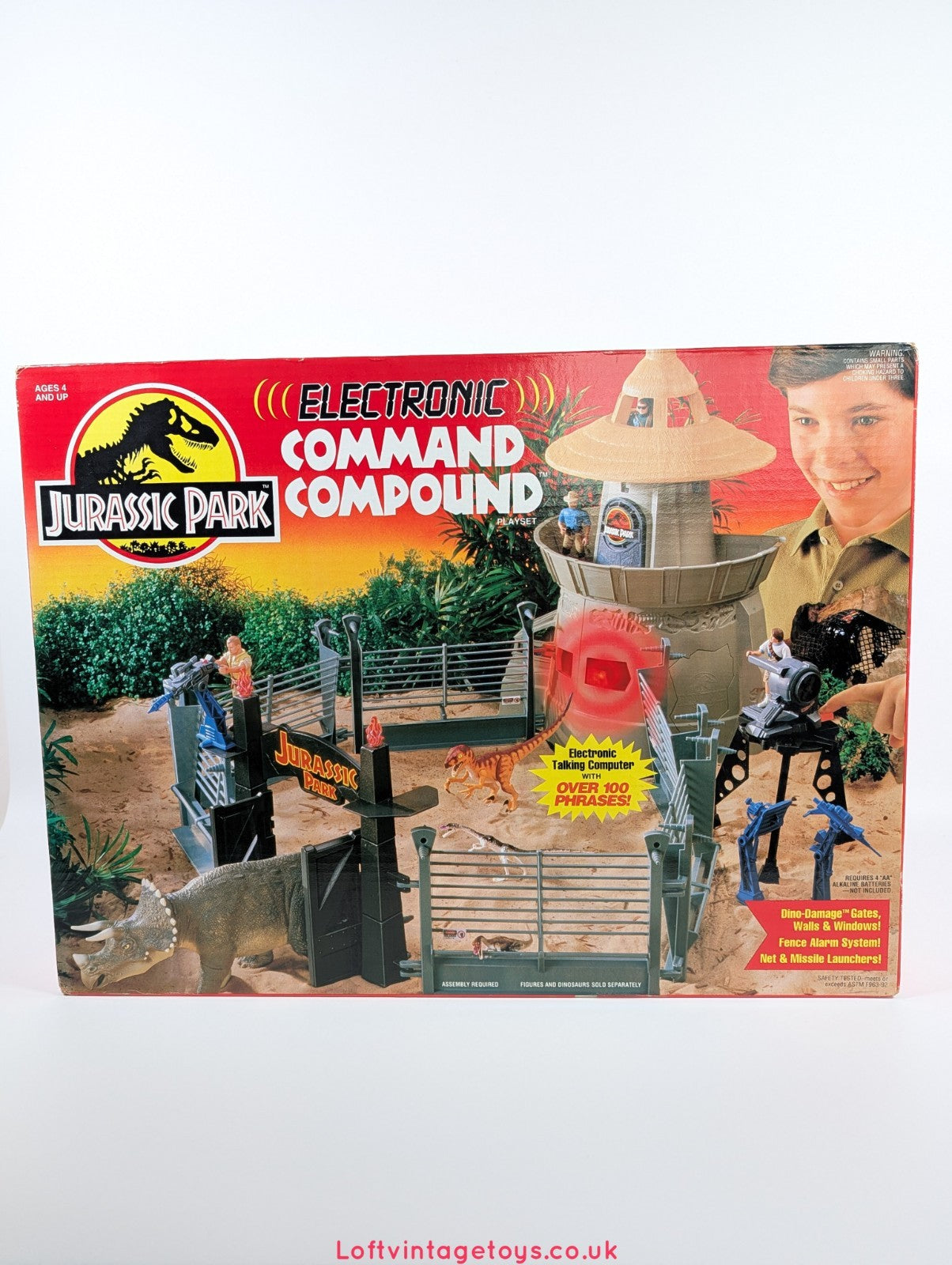 Jurassic Park Base de Commandement Électronique Kenner 1993 - Neuf et Scellé