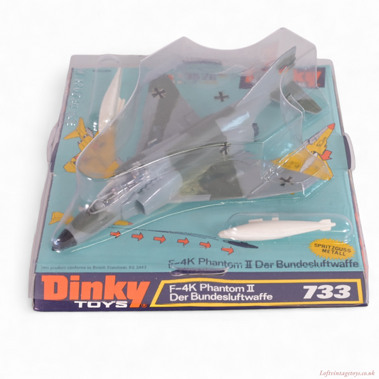 Dinky 733 F-4K Phantom II Aircraft / Der Bundesluftwaffe - Mint