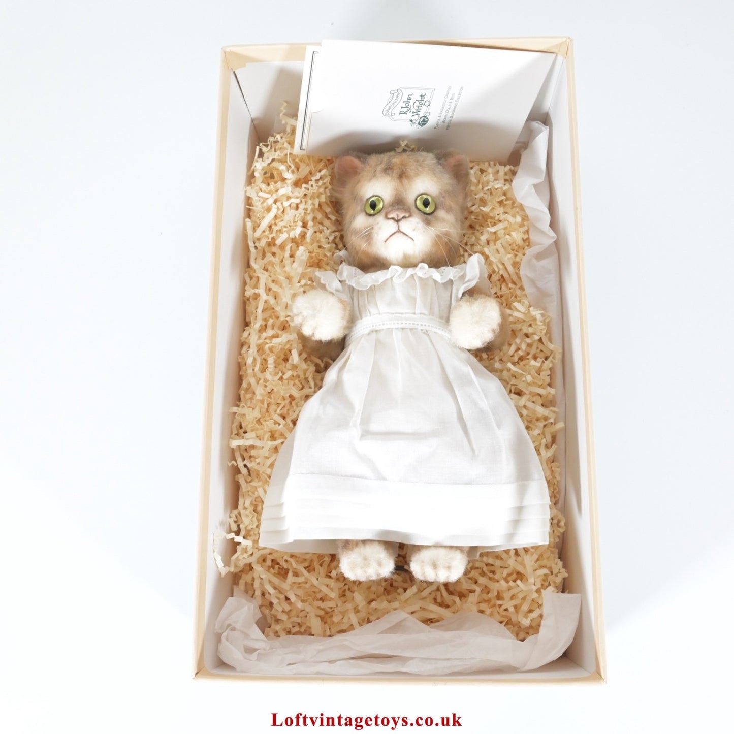 R John Wright Limited Edition Beatrix Potter Mittens Kitten 409/500