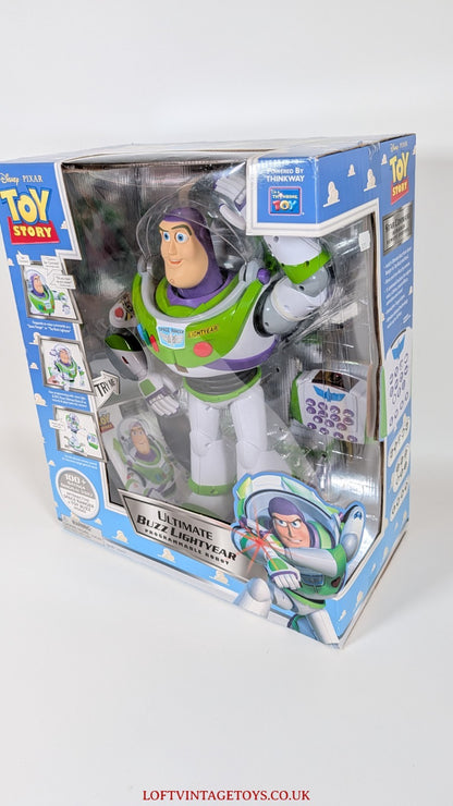 Pixar Toy Story Ultimate Buzz Lightyear Programmable Robot - New & Sealed