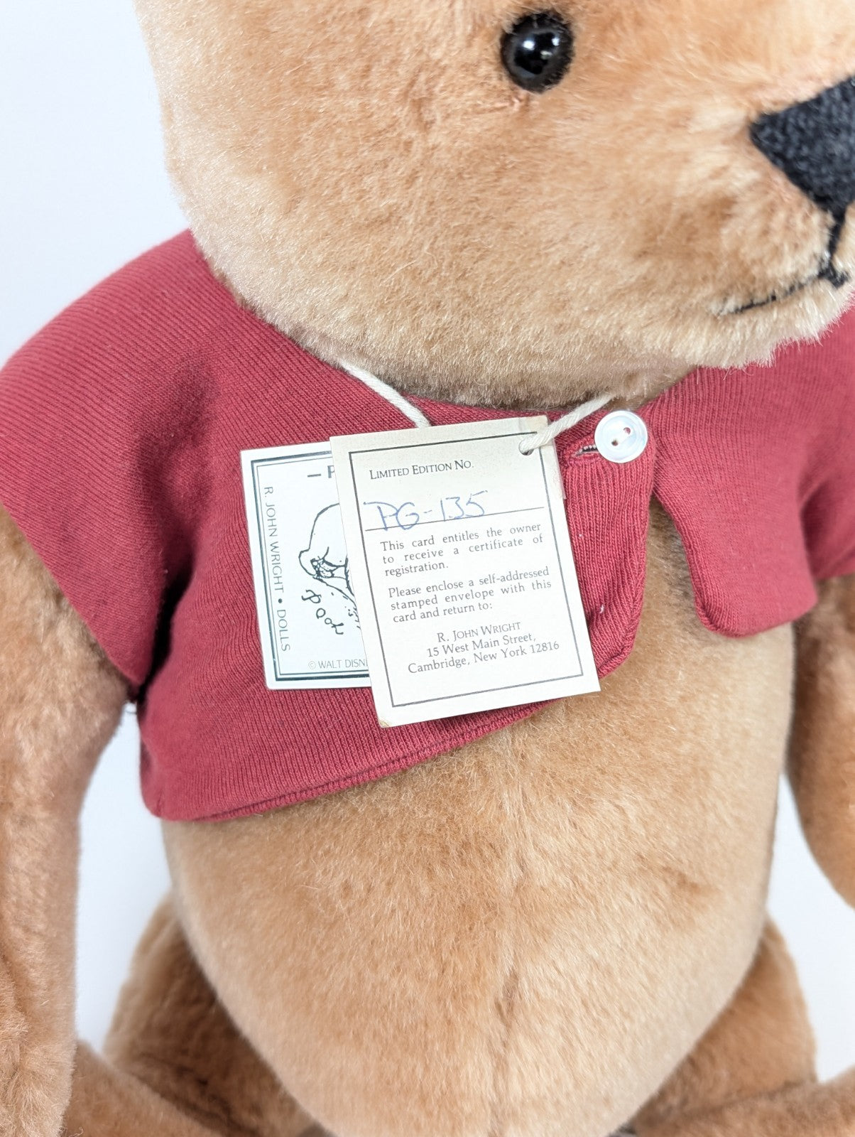 R John Wright Lifesize Winnie The Pooh, Ltd Edition